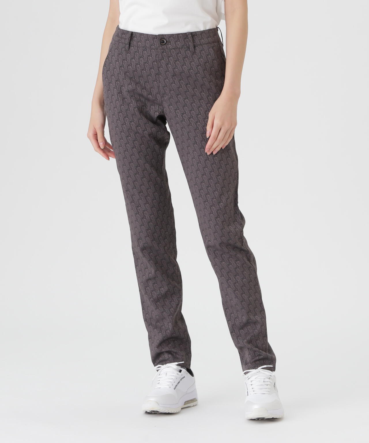MBEジオメトリックジャガードパンツ (WOMENS)