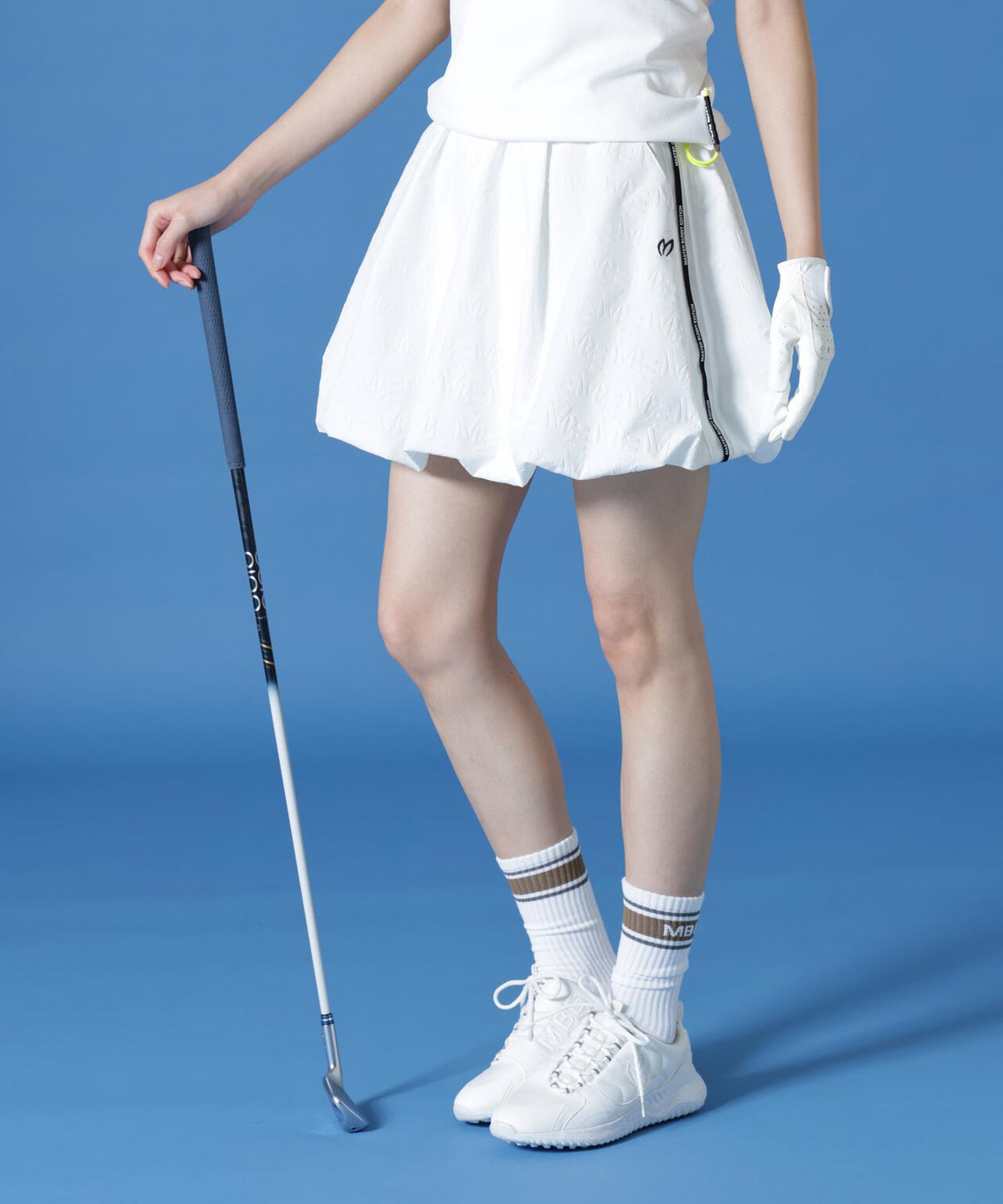 MBEエンボス柄スカート (WOMENS)