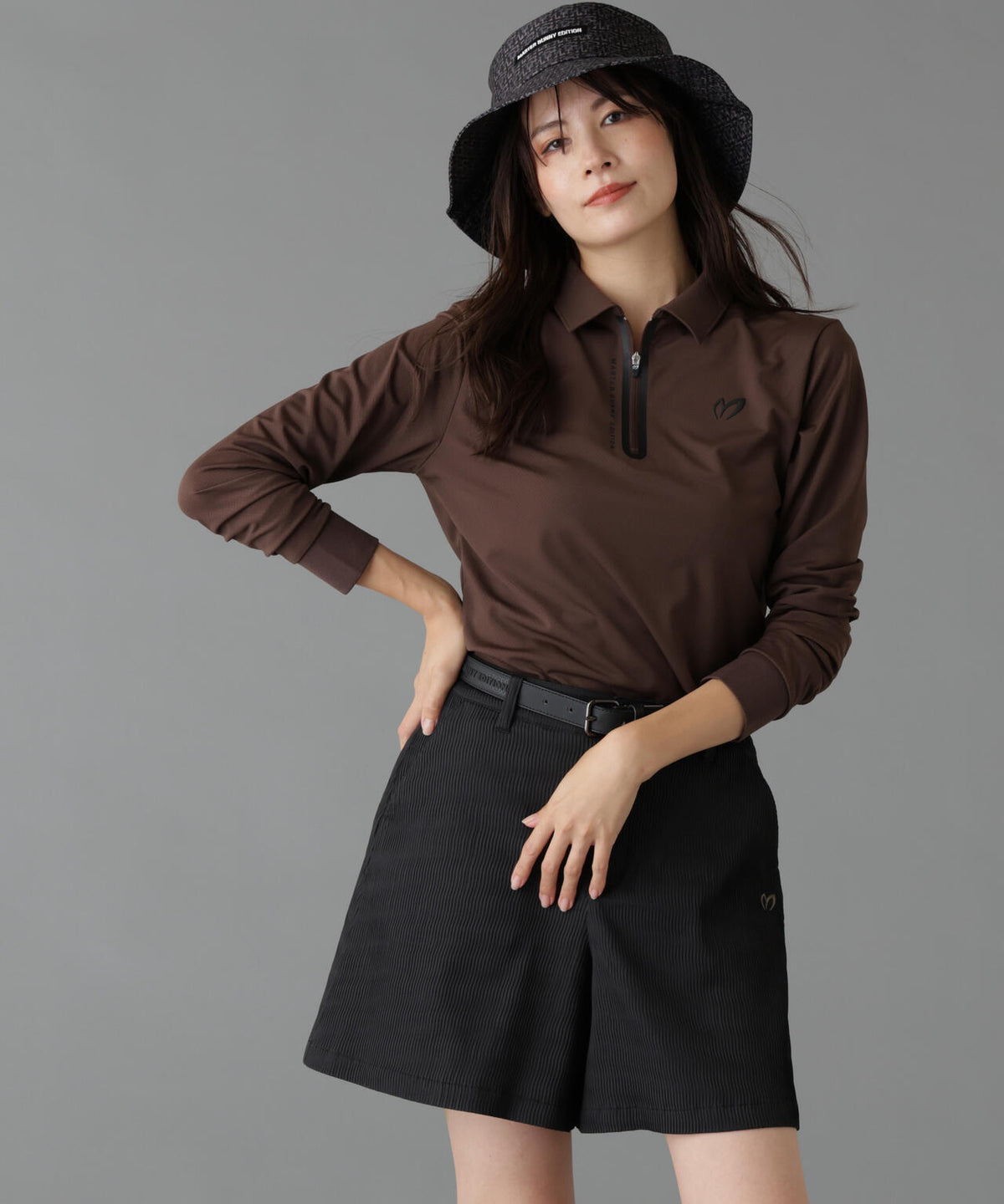 Height : 160 Bust : 80 Waist : 58 Hips : 83 着用サイズ:1