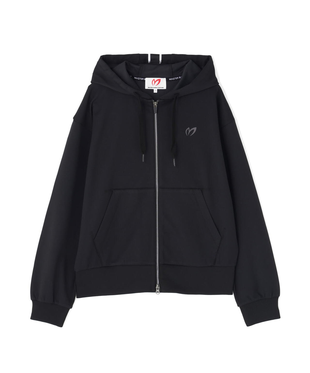 ウールライク接結へリンボンフルジップフーディ (WOMENS)
