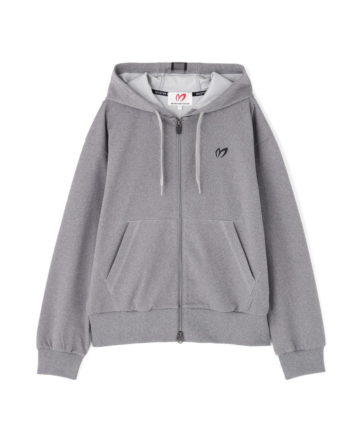 ウールライク接結へリンボンフルジップフーディ (WOMENS)