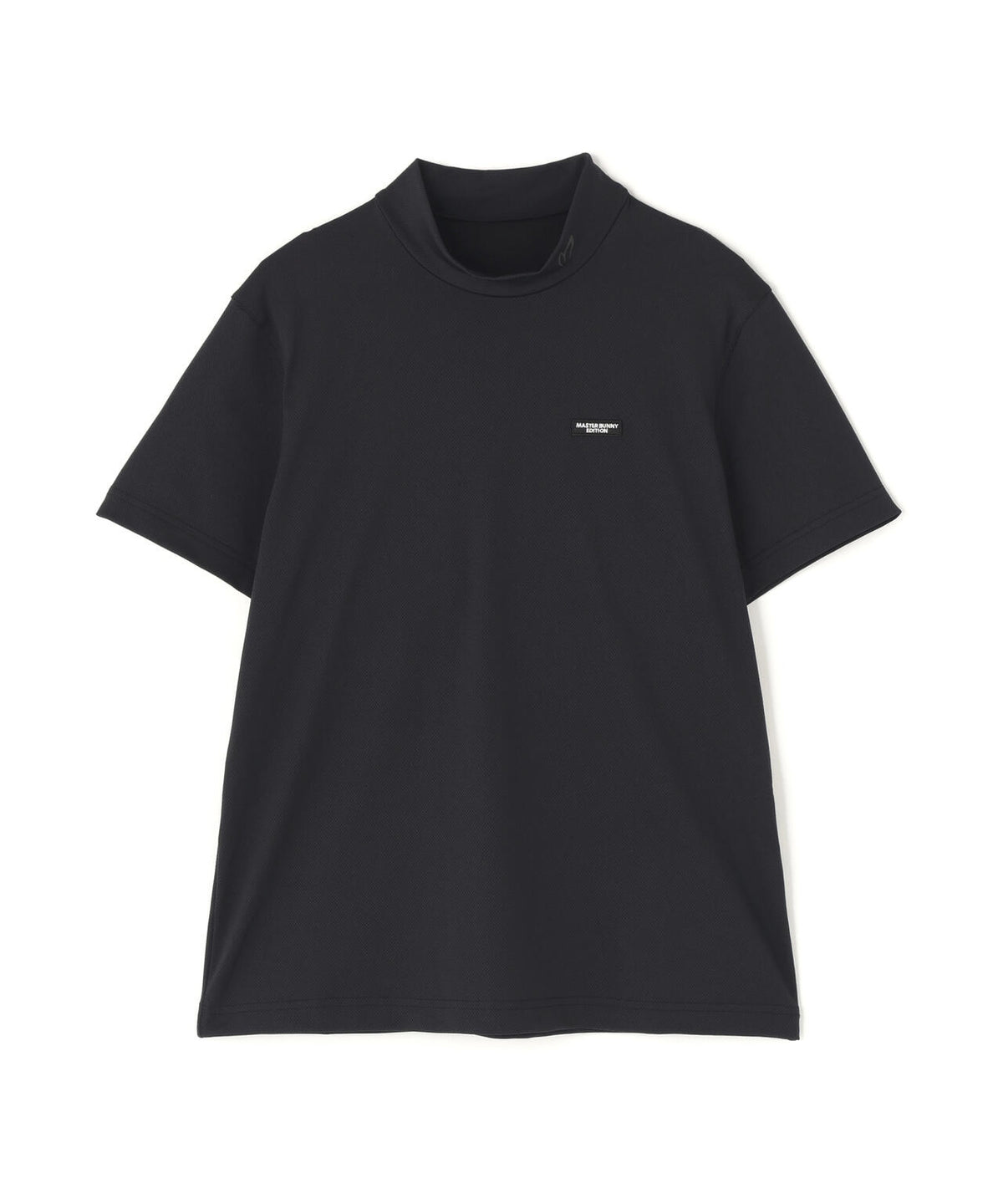 トリコットメッシュ半袖ハイネックカットソー (WOMENS)