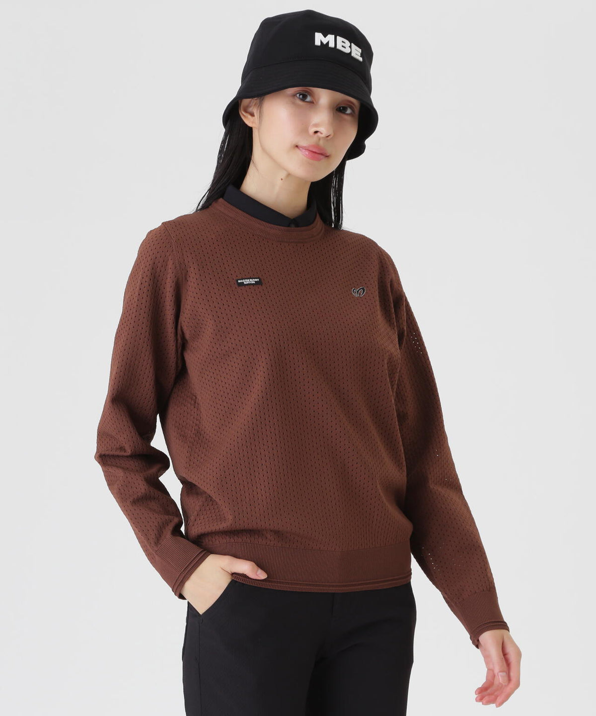 天竺メッシュニット (WOMENS)