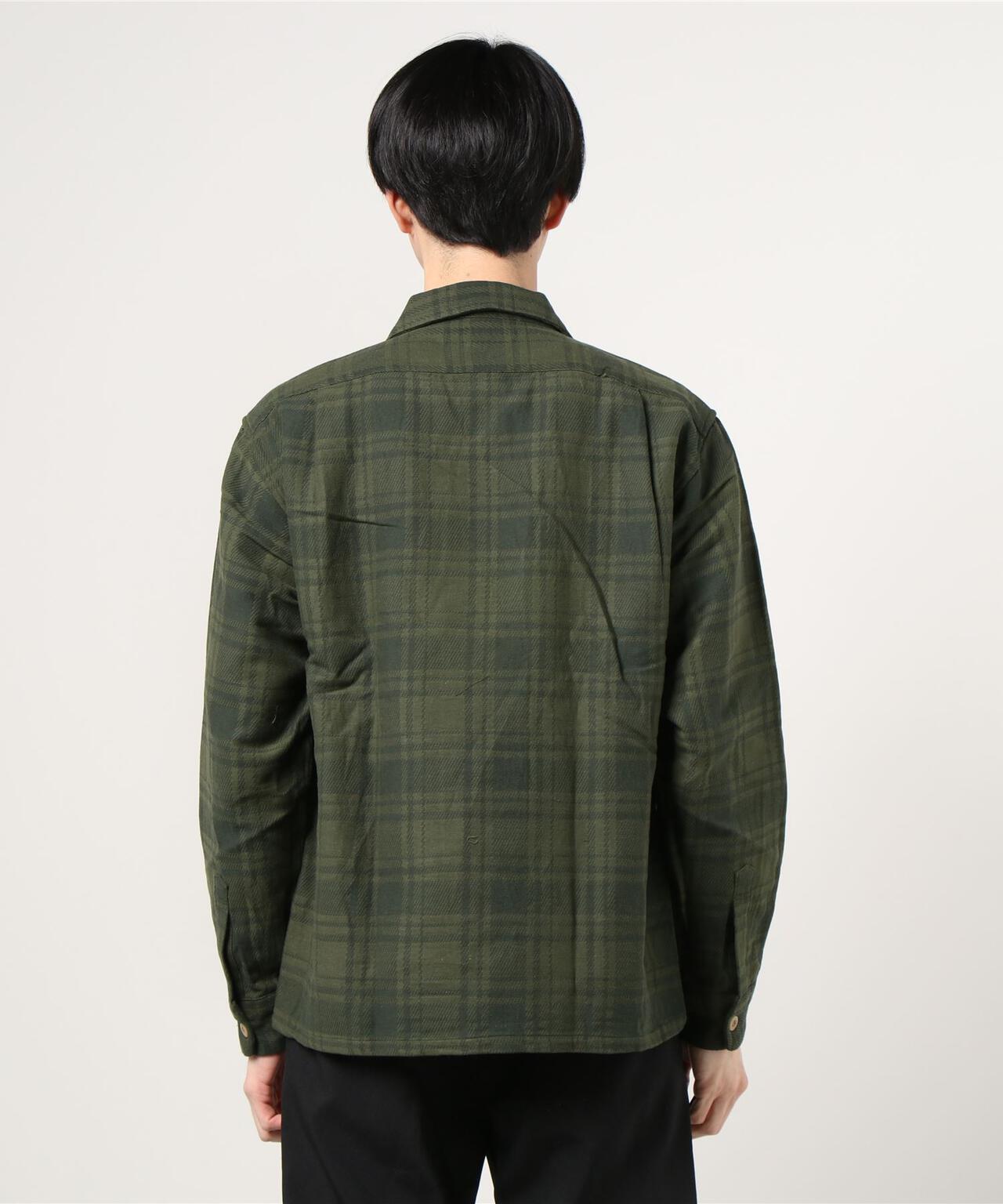 MANASTASH/マナスタッシュ DOBBY OPEN COLLAR SHIRT