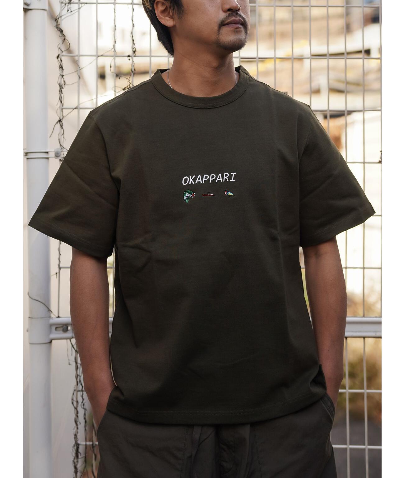 MANASTASH/マナスタッシュ MS 刺繍TEE Tシャツ