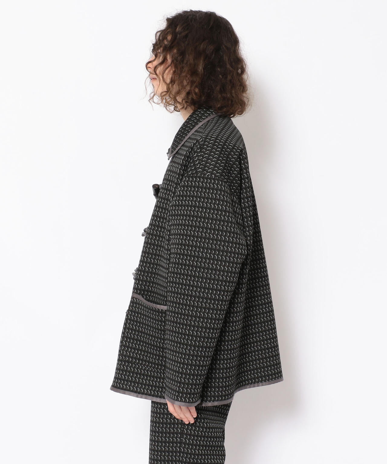TUITACI / ツイタチ SMOKING S JQDKNIT BLOUSON