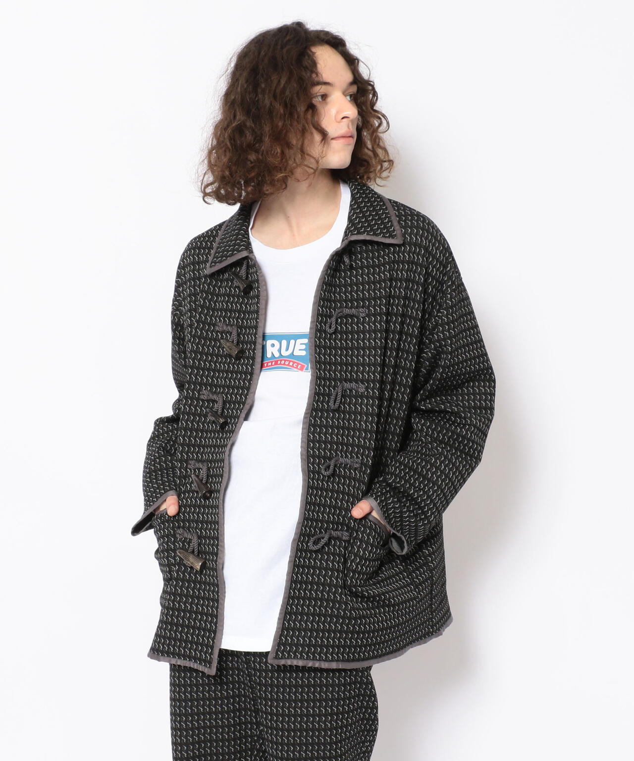 TUITACI / ツイタチ SMOKING S JQDKNIT BLOUSON