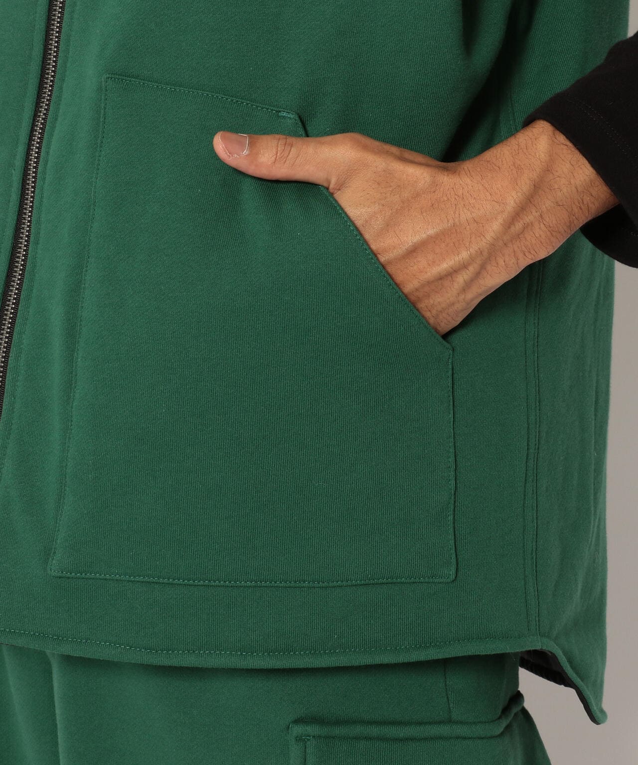 FAZZURA/ファズラ REVERSIBLE VEST リバーシブルベスト