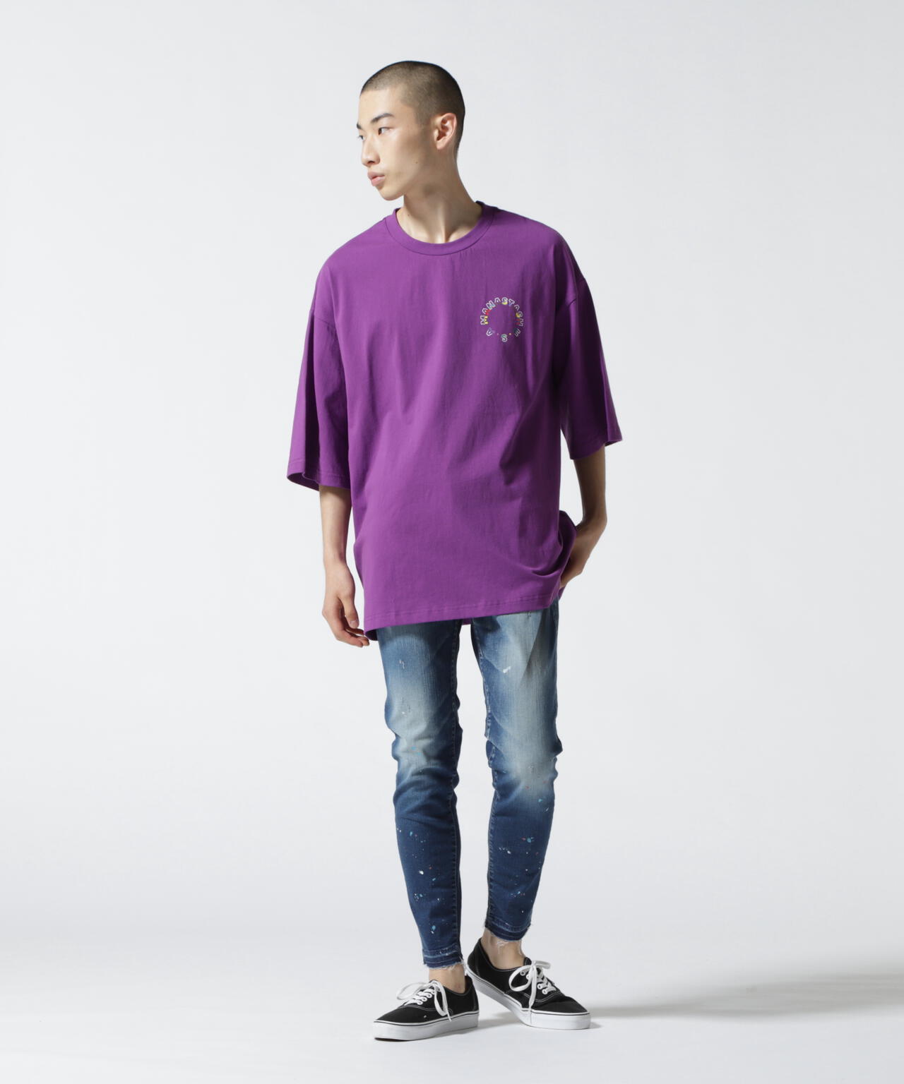 SURT/サート STAR PAINT DENIM