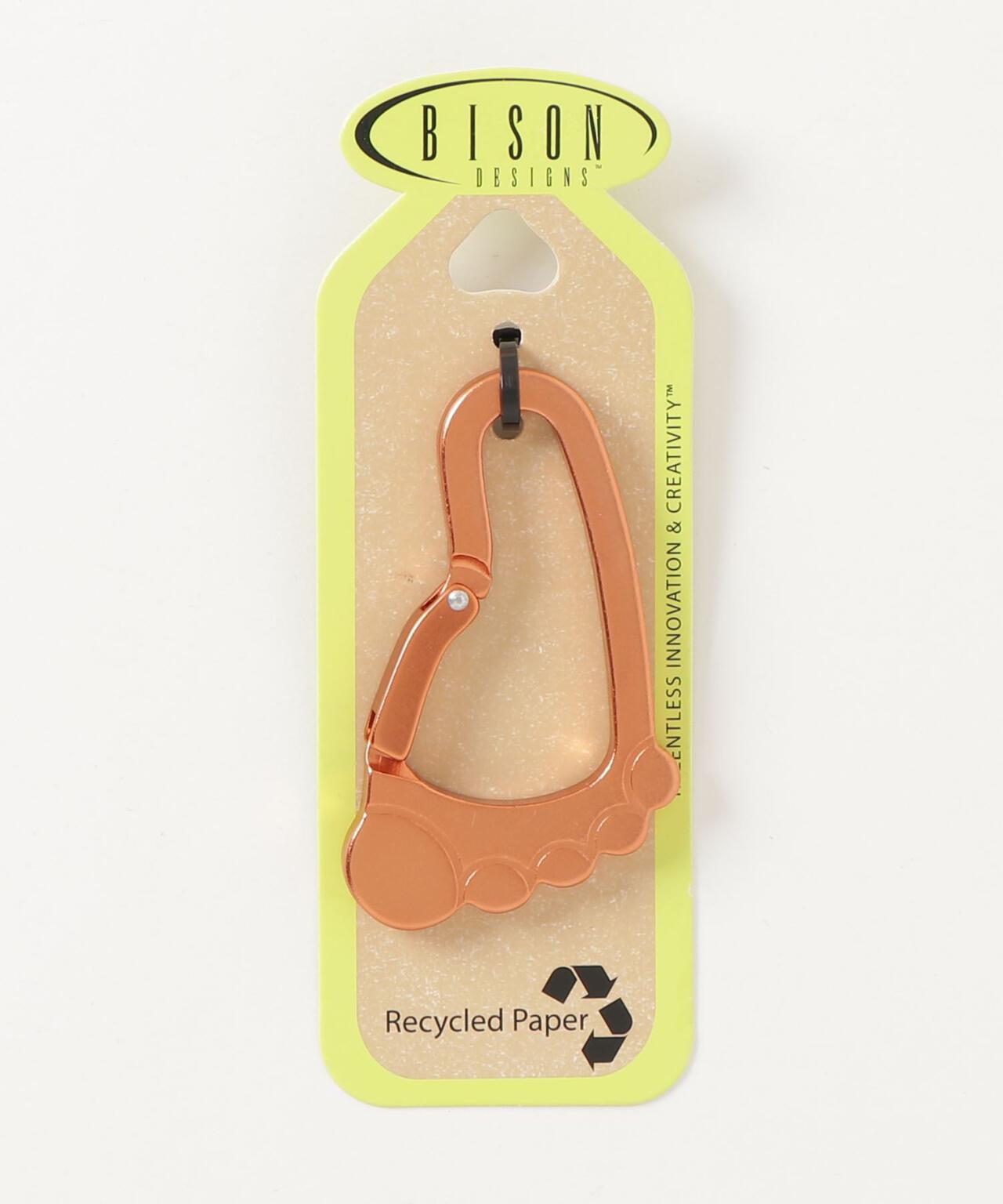 BISON DESIGNS/バイソンデザインズ Custom Shaped Carabiners カラビナ キーホルダー