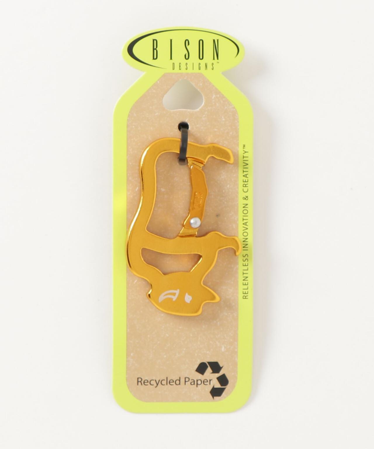 BISON DESIGNS/バイソンデザインズ Custom Shaped Carabiners カラビナ キーホルダー