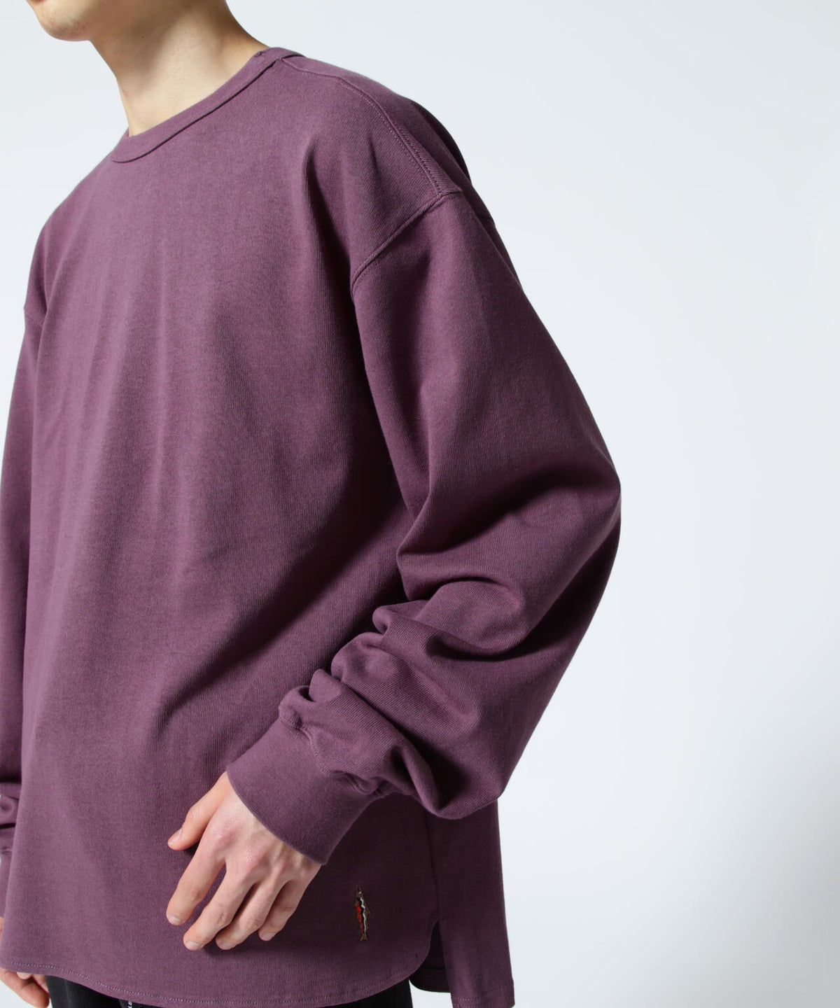 MANASTASH/マナスタッシュ MS TUCK LONG SLEEVE TEE タックロングスリーブティー