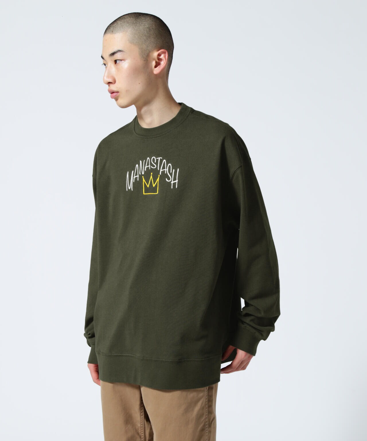 MANASTASH/マナスタッシュ MS SEAM TEE