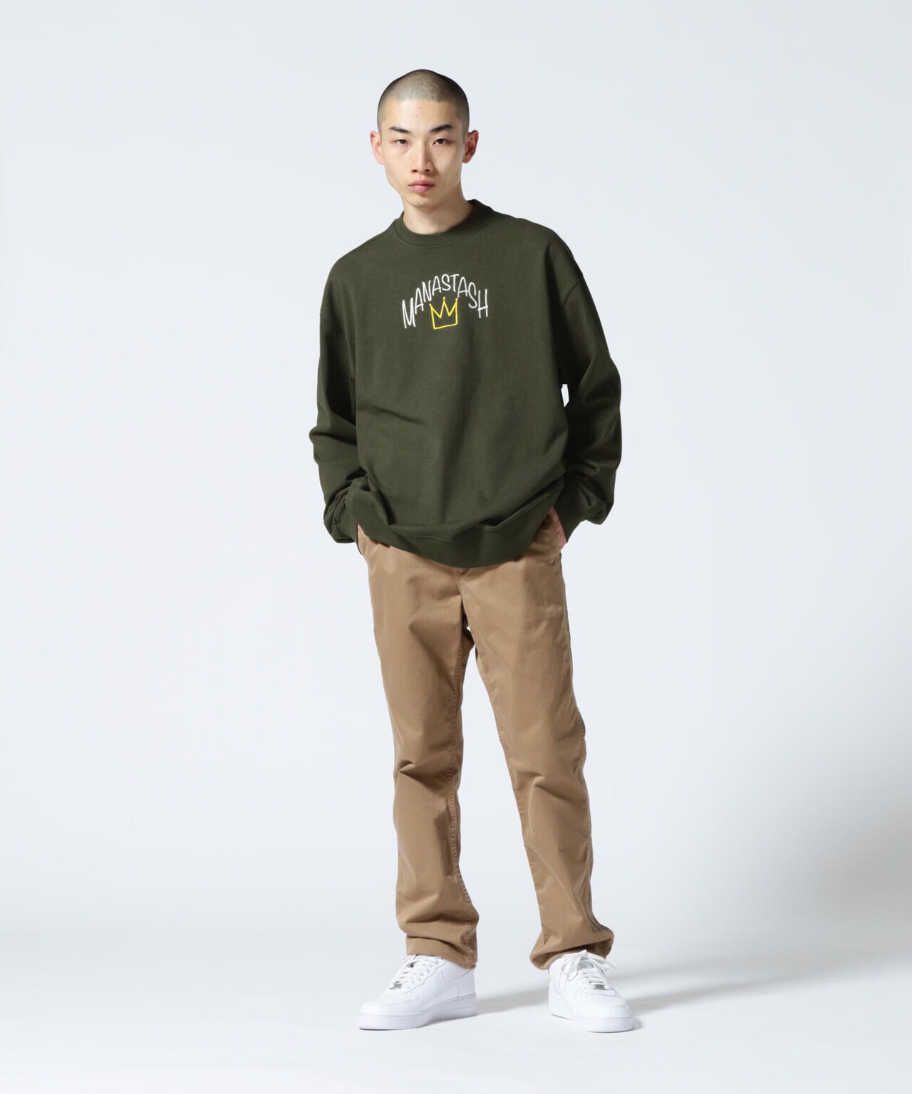 MANASTASH/マナスタッシュ MS SEAM TEE
