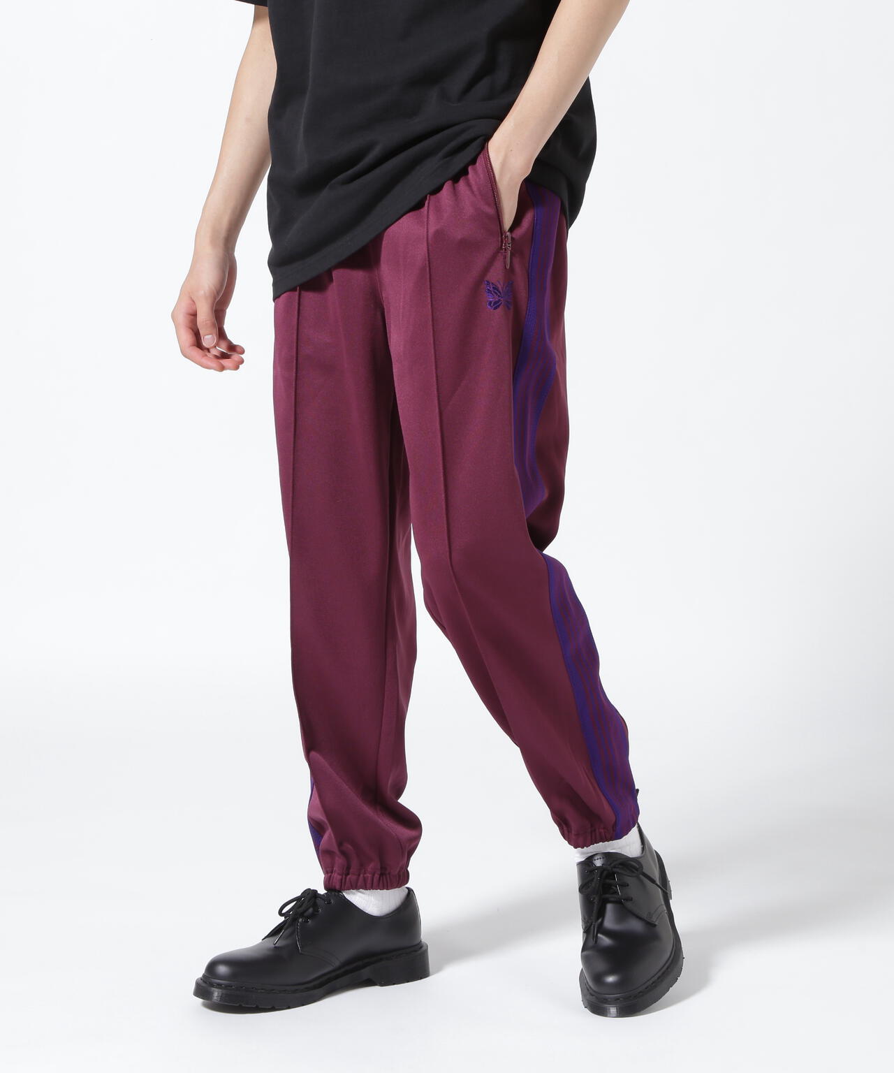 Needles/ニードルズ Zipped Track Pant - Poly Smooth