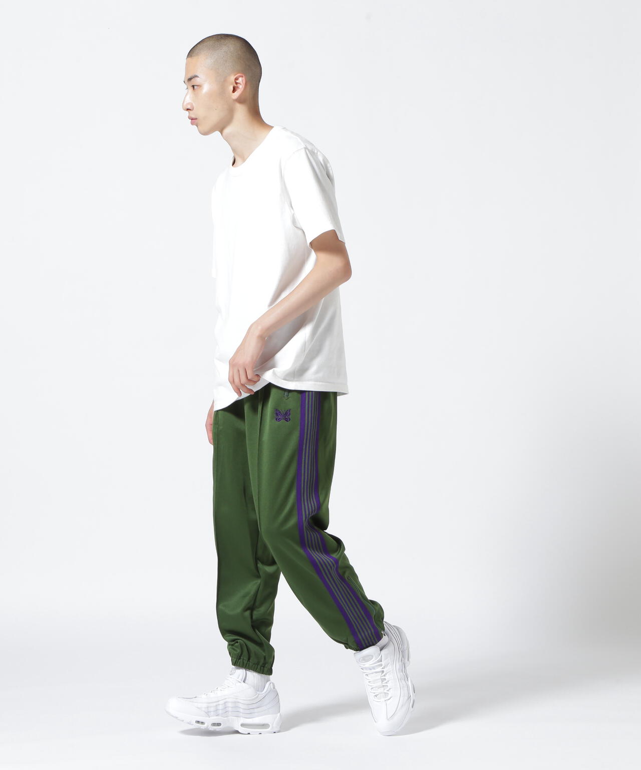 Needles/ニードルズ Zipped Track Pant - Poly Smooth