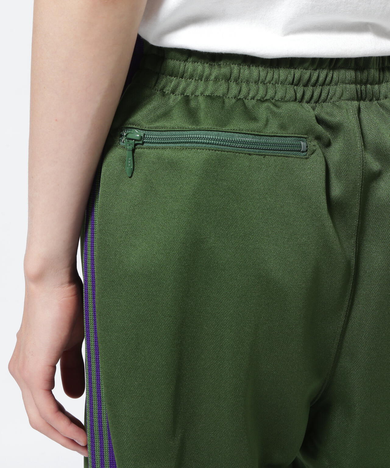Needles/ニードルズ Zipped Track Pant - Poly Smooth