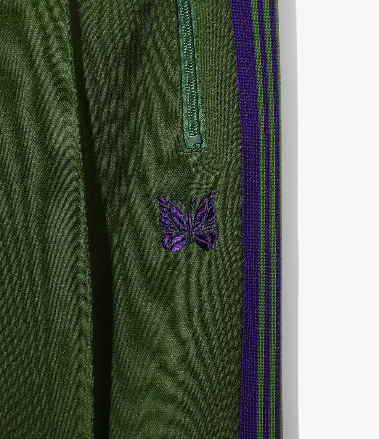 Needles/ニードルズ Zipped Track Pant - Poly Smooth