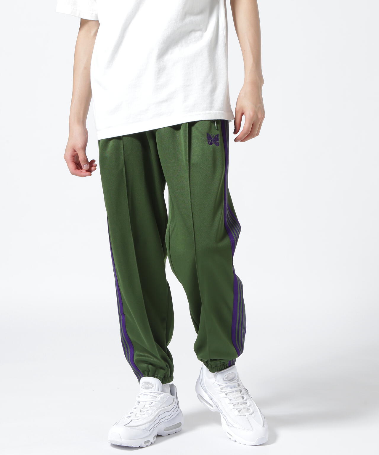 Needles/ニードルズ Zipped Track Pant - Poly Smooth