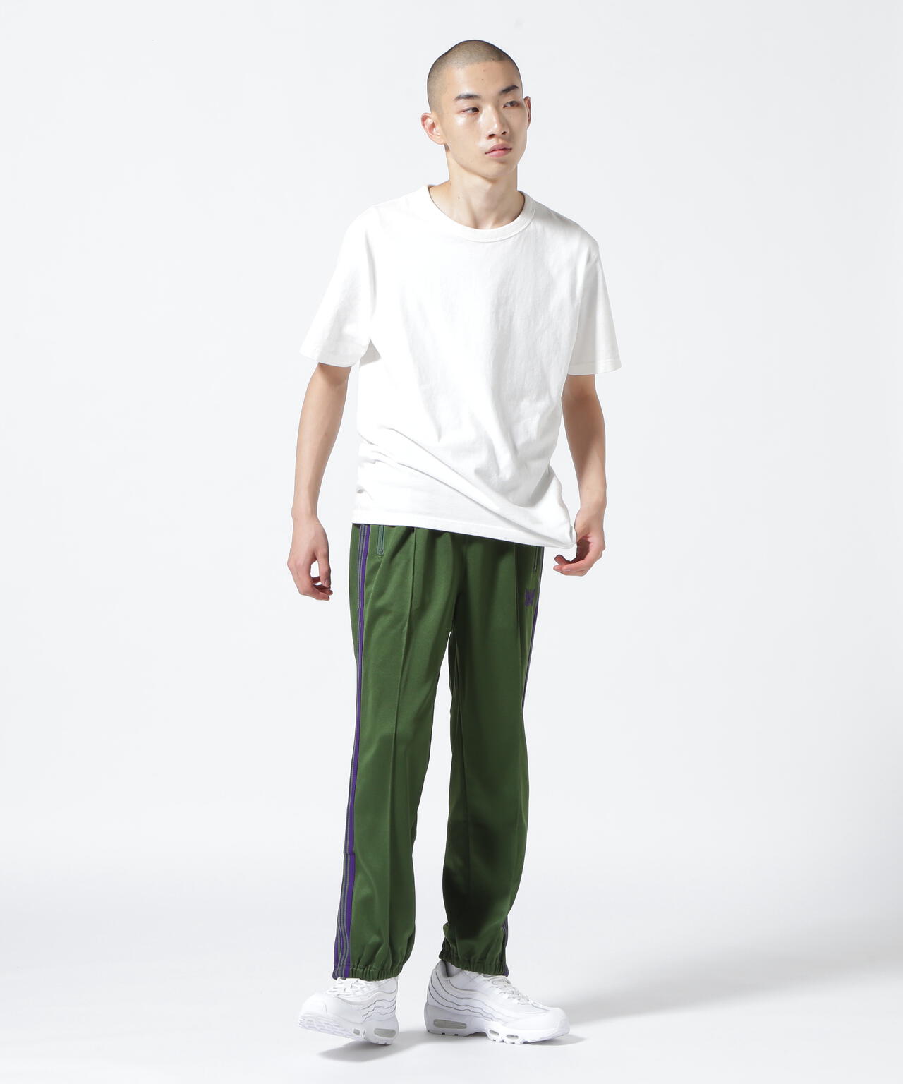 Needles/ニードルズ Zipped Track Pant - Poly Smooth