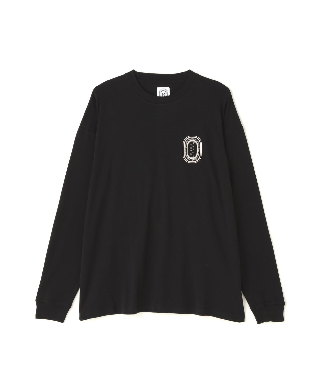 B omnivore/ビーオムニボー LOGO L/S Tee