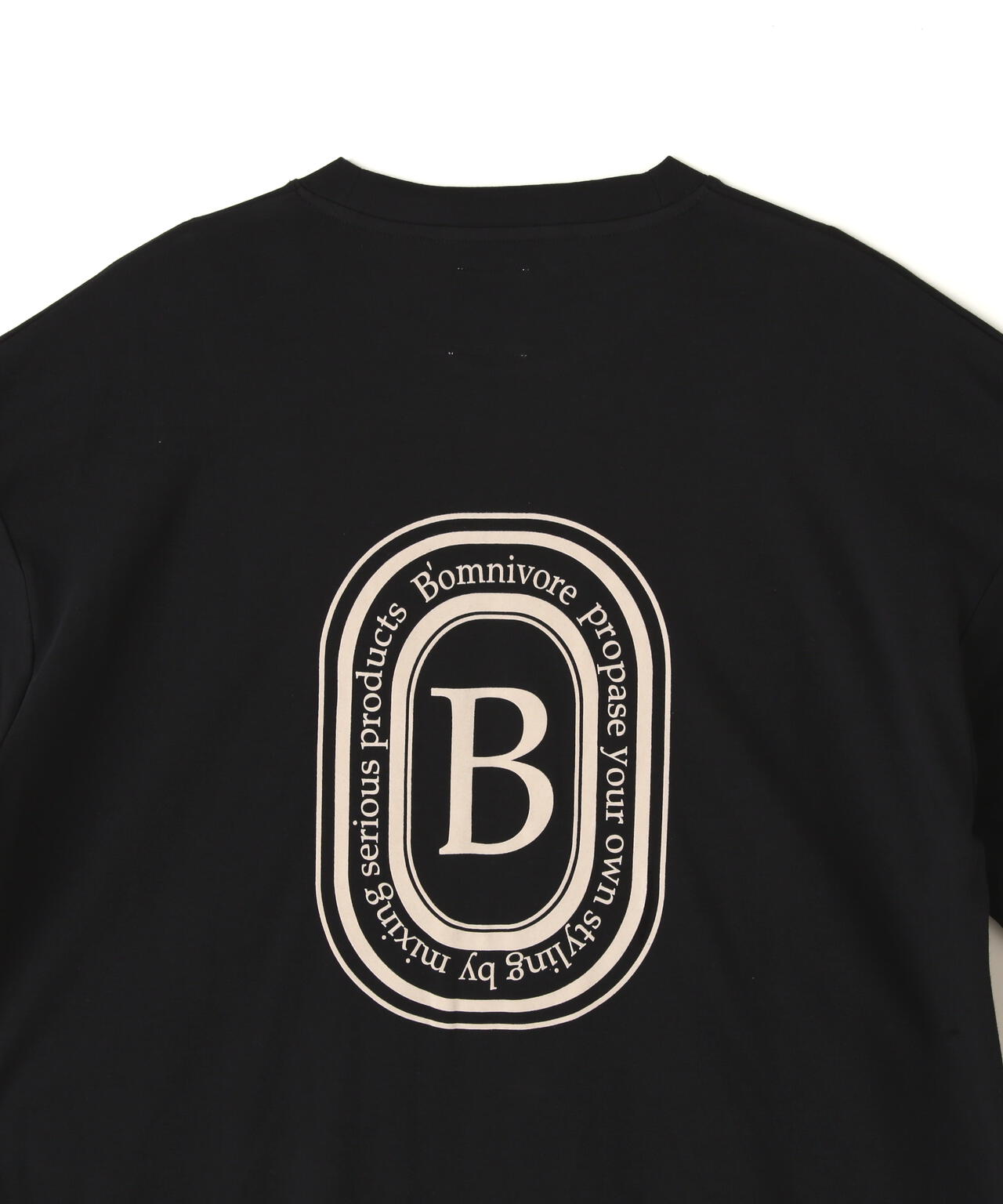 B omnivore/ビーオムニボー LOGO L/S Tee