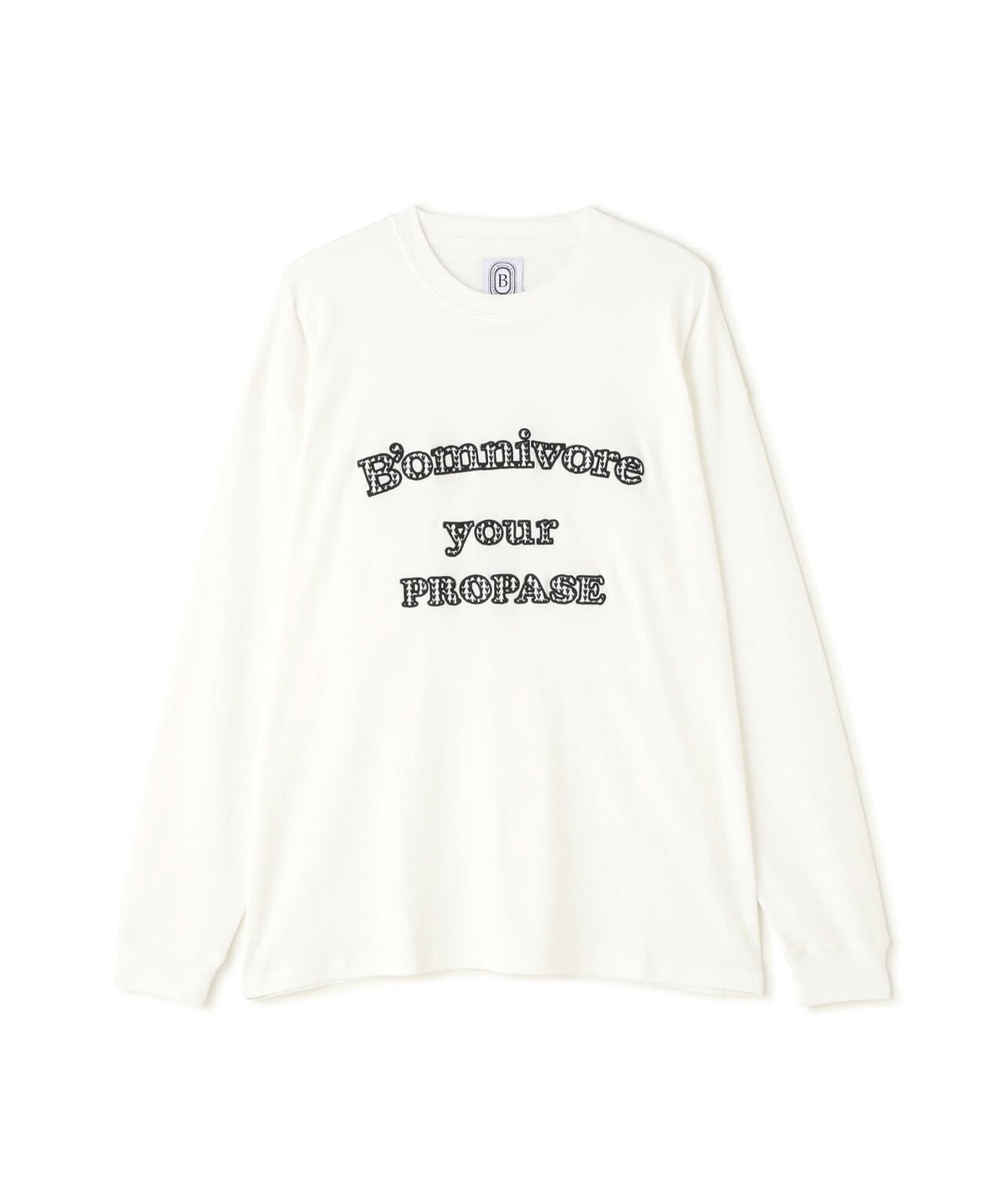 B omnivore/ビーオムニボー propase L/S Tee