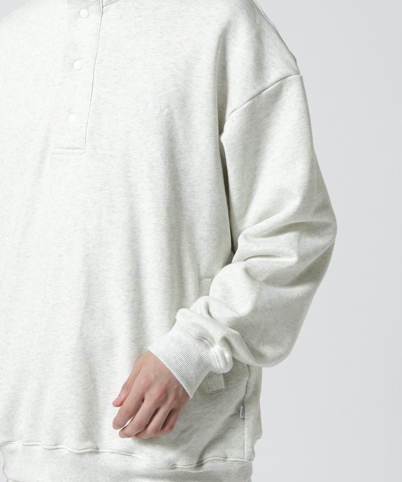Acy /エーシー HI NECK SWEAT