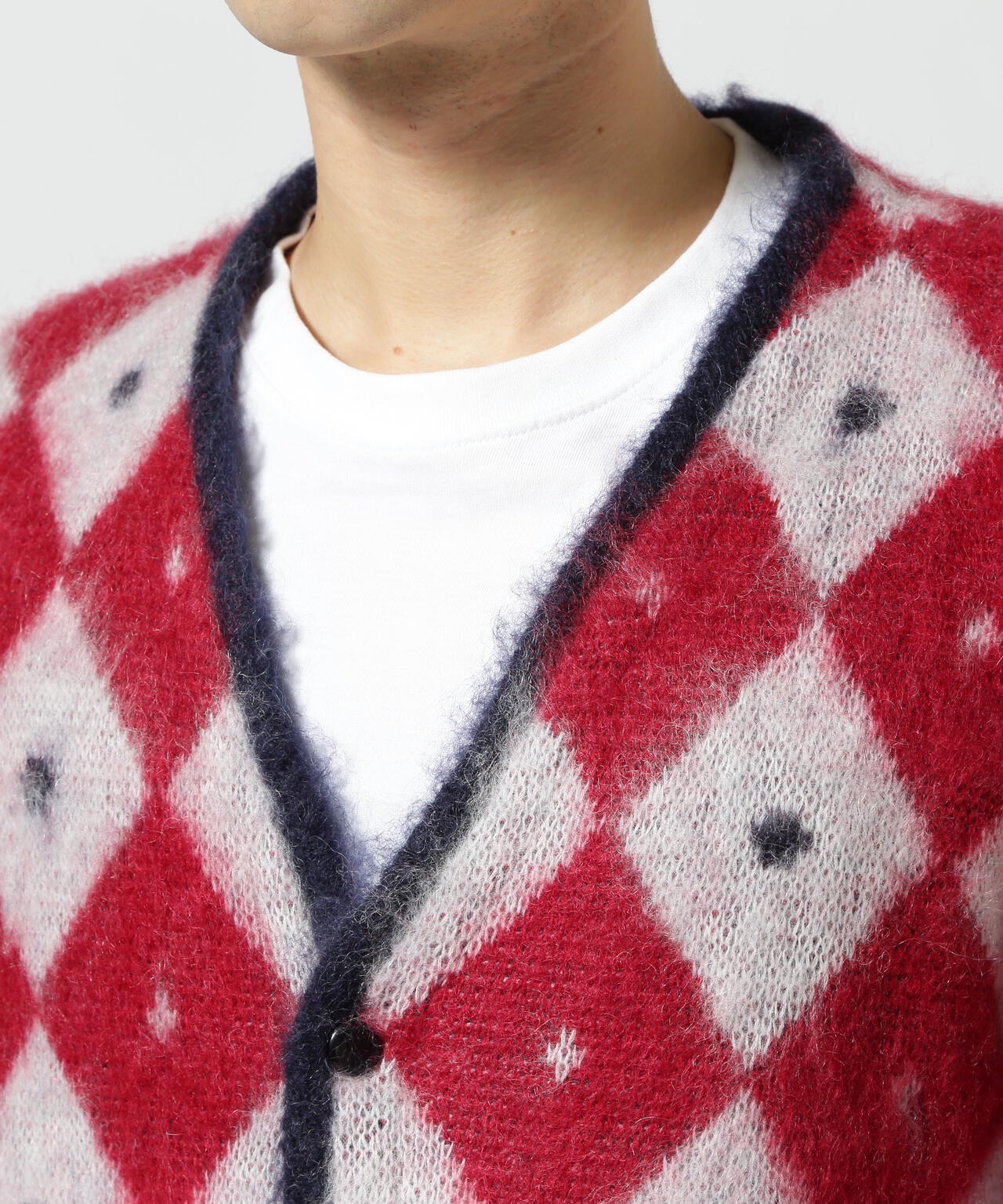 Needles/ニードルズ Mohair Cardigan - Diamond