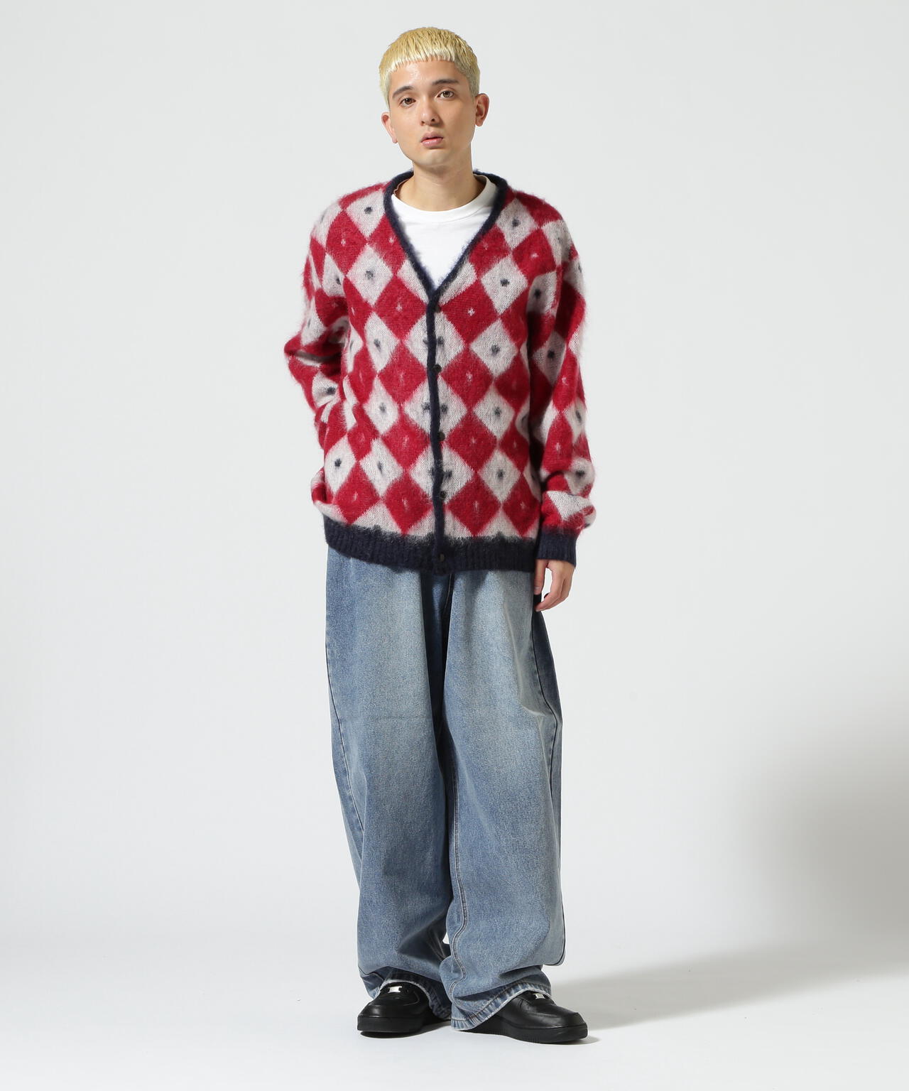 Needles/ニードルズ Mohair Cardigan - Diamond