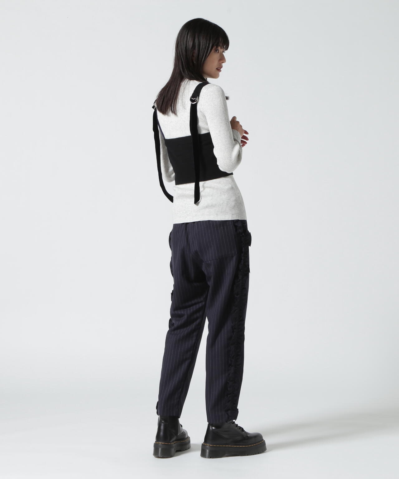 RHODOLIRION/ロドリリオン BOILED WOOL KNIT CAMISOLE