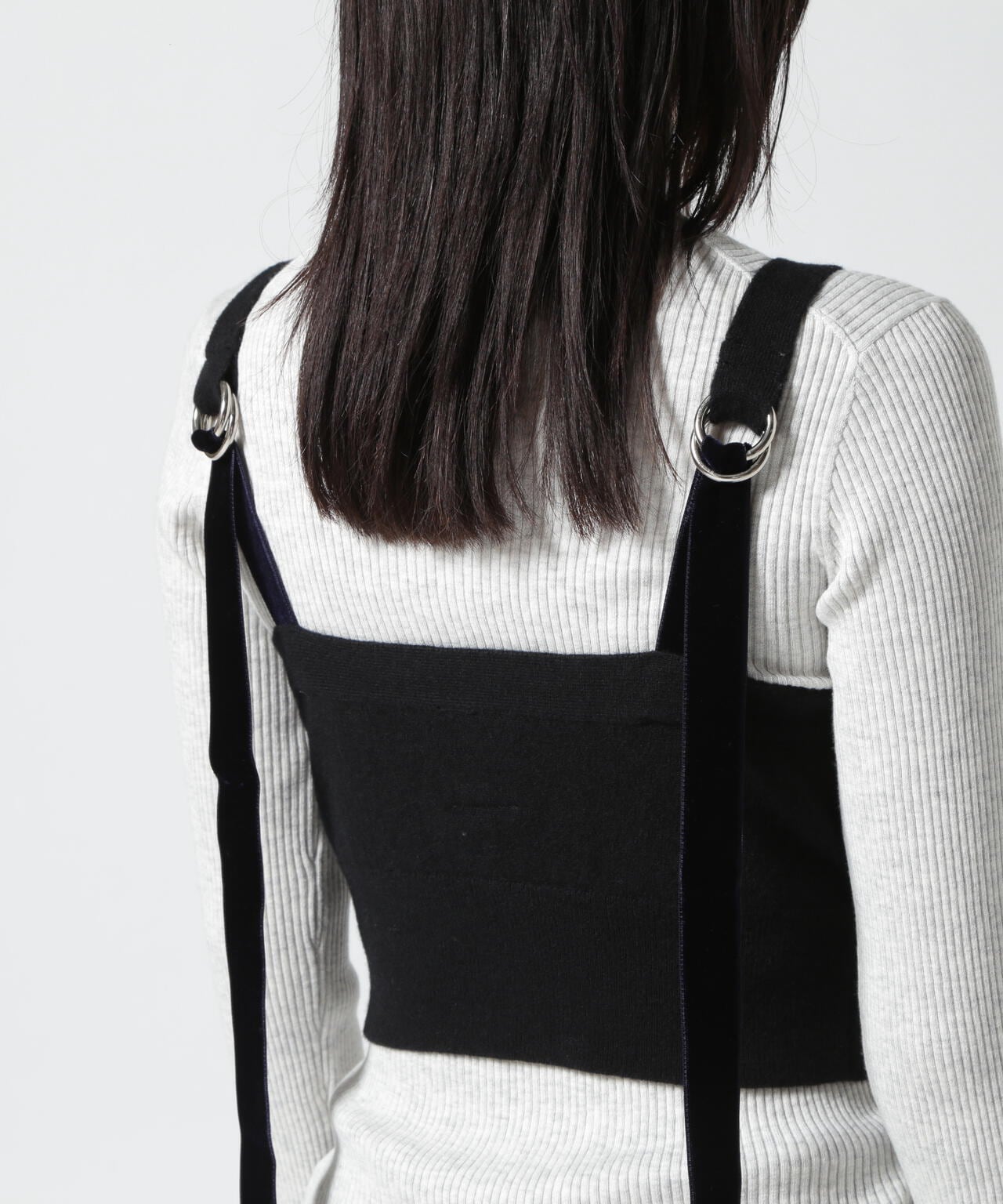 RHODOLIRION/ロドリリオン BOILED WOOL KNIT CAMISOLE
