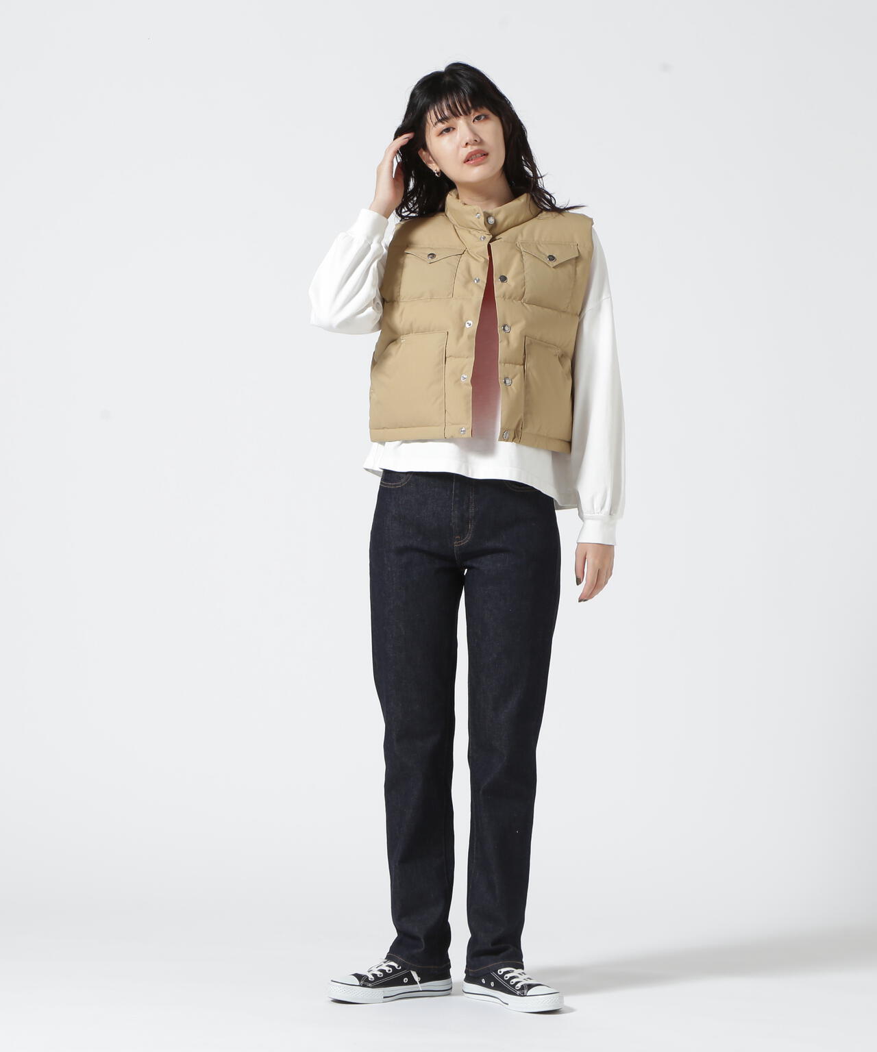 ザ・ノース・フェイス パープルレーベル 65/35 Short Sierra Vest
