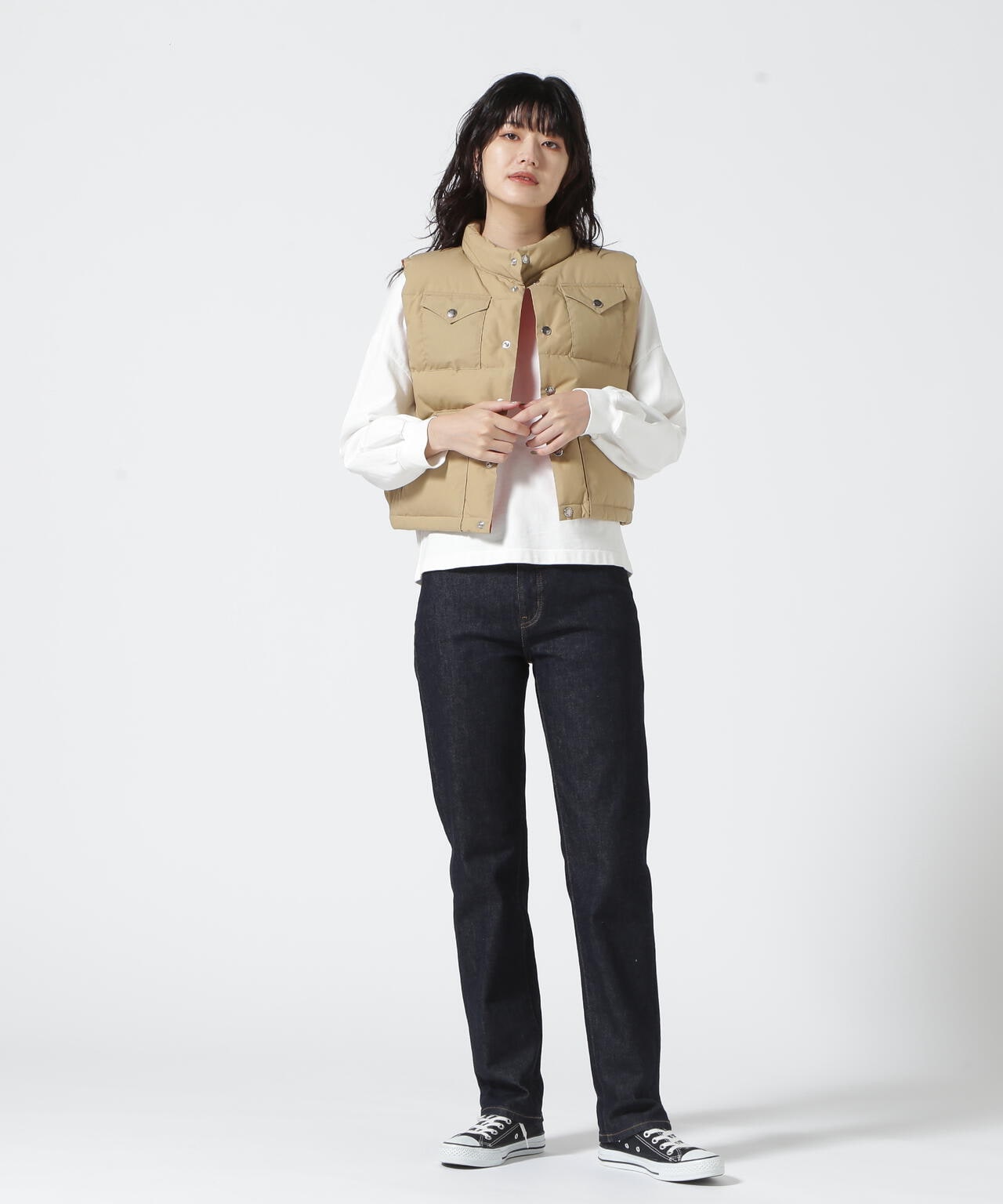 ザ・ノース・フェイス パープルレーベル 65/35 Short Sierra Vest