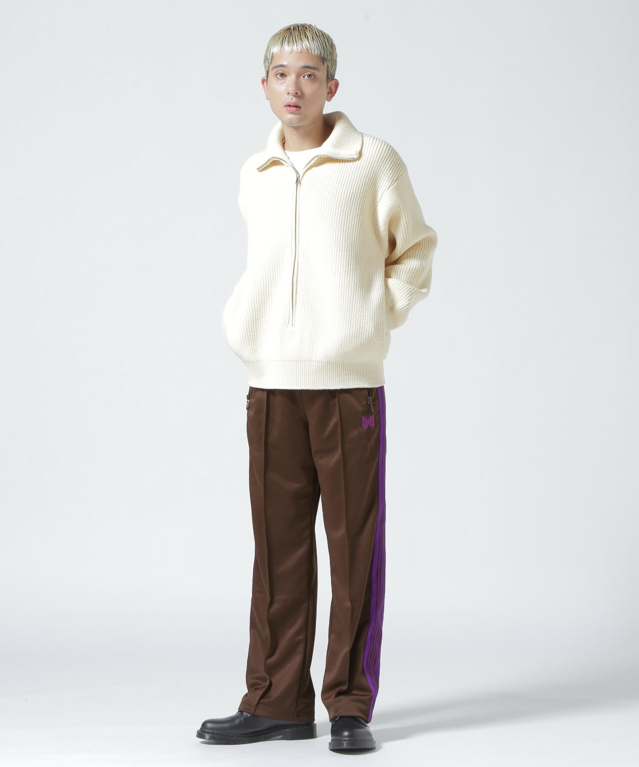 Needles/ニードルズ 別注TRACK PANT - POLY SMOOTH