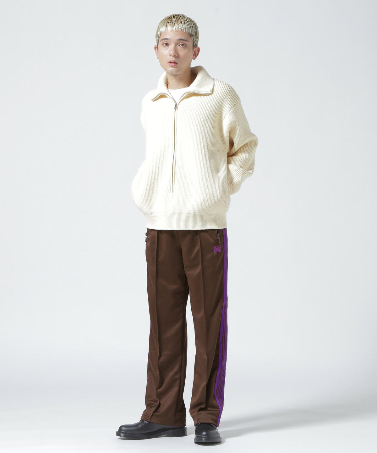 Needles/ニードルズ 別注TRACK PANT - POLY SMOOTH