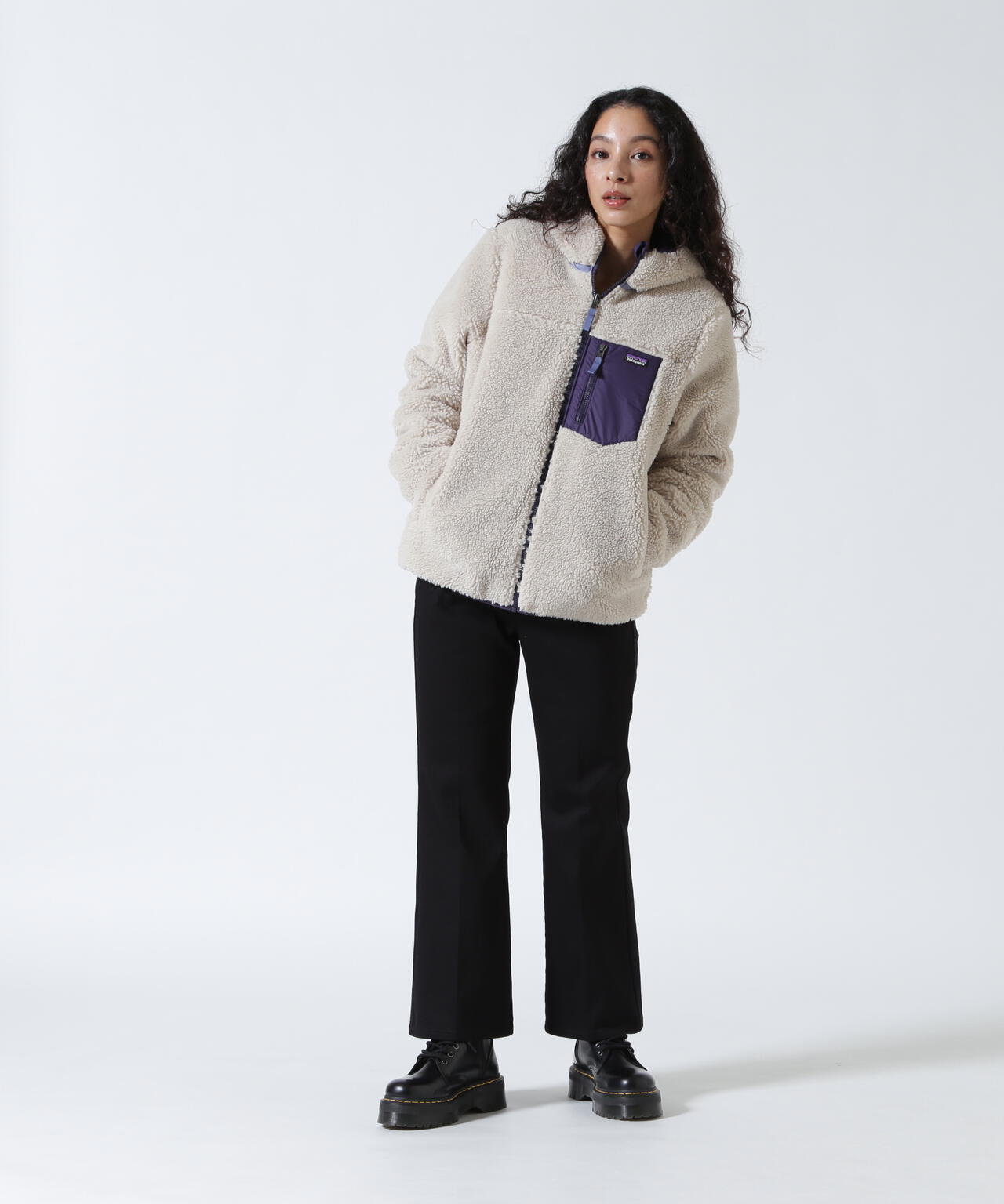 Patagonia/パタゴニア キッズ・リバーシブル・レディ・フレディ・フーディ 68095