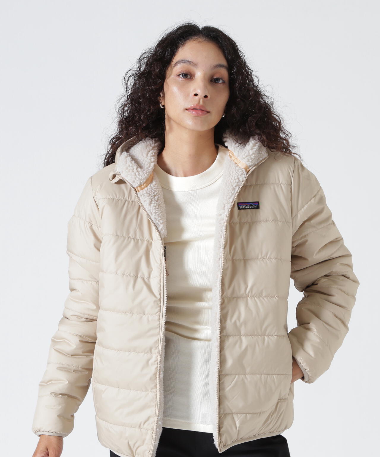 Patagonia/パタゴニア キッズ・リバーシブル・レディ・フレディ・フーディ 68095