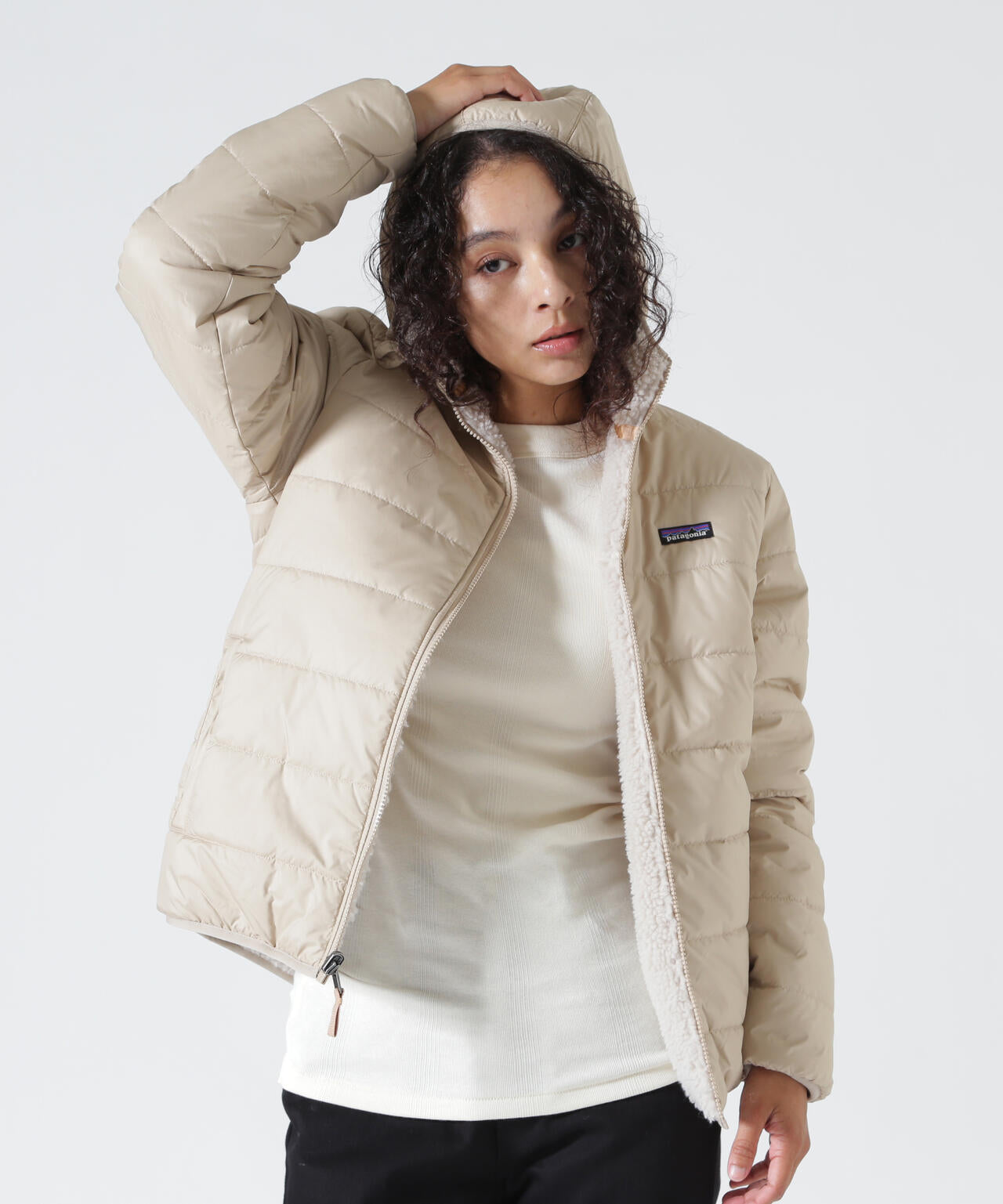 Patagonia/パタゴニア キッズ・リバーシブル・レディ・フレディ・フーディ 68095