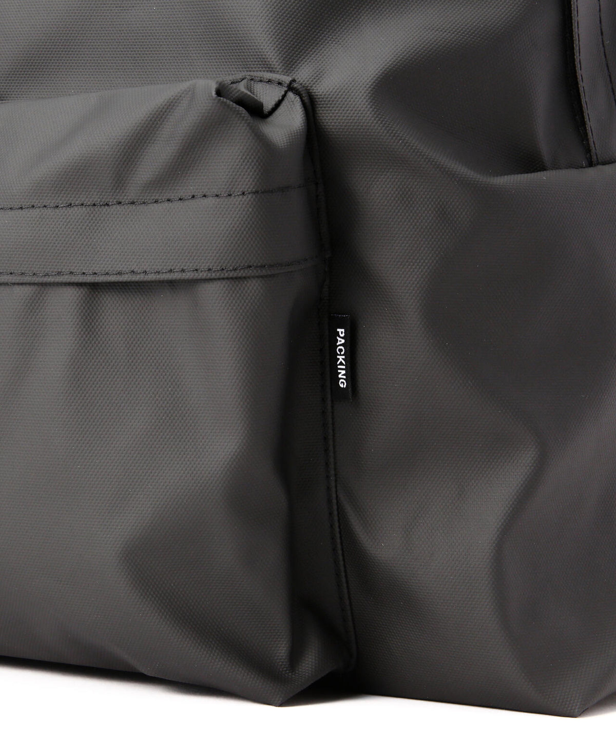 PACKING/パッキング BACKPACK MAT BLACK PA-001