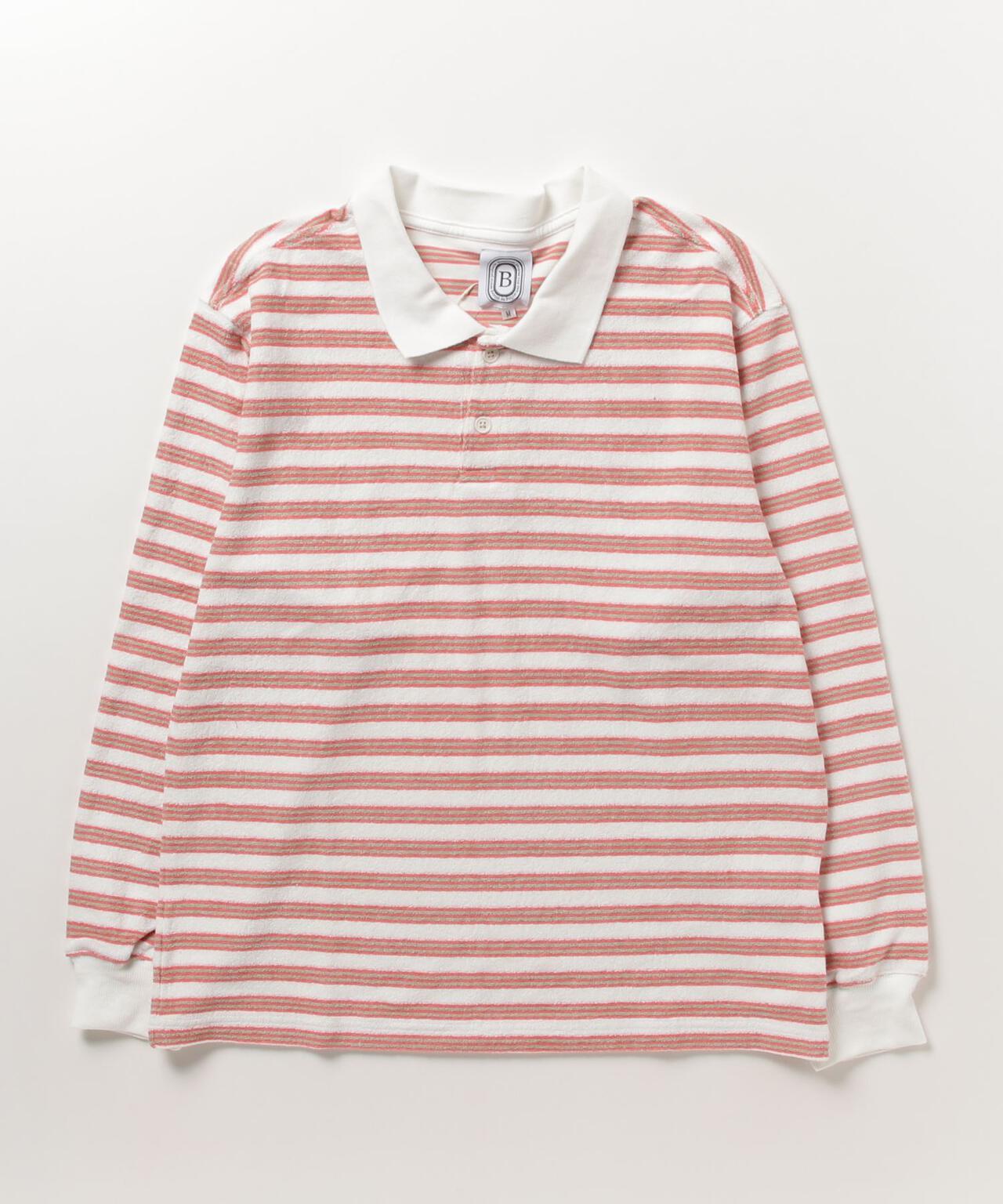 B omnivore/ビーオムニボー Pile Border POLO