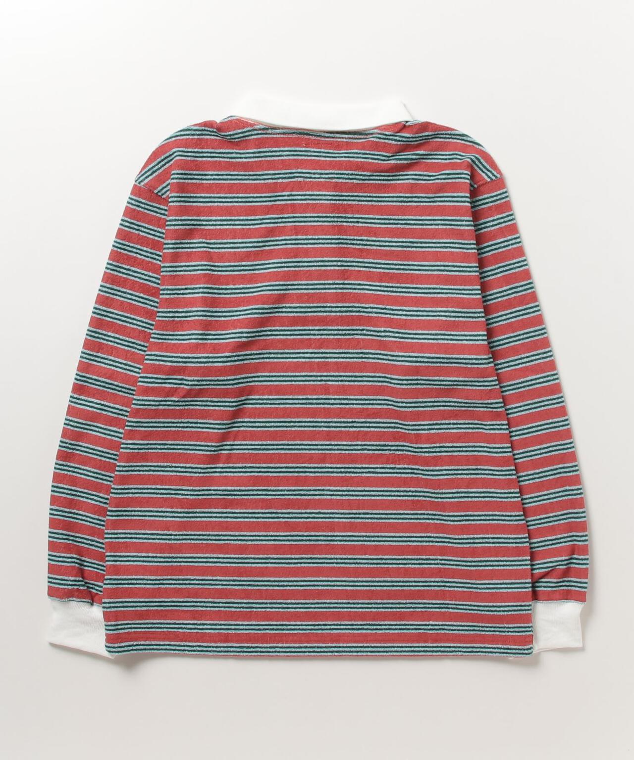 B omnivore/ビーオムニボー Pile Border POLO