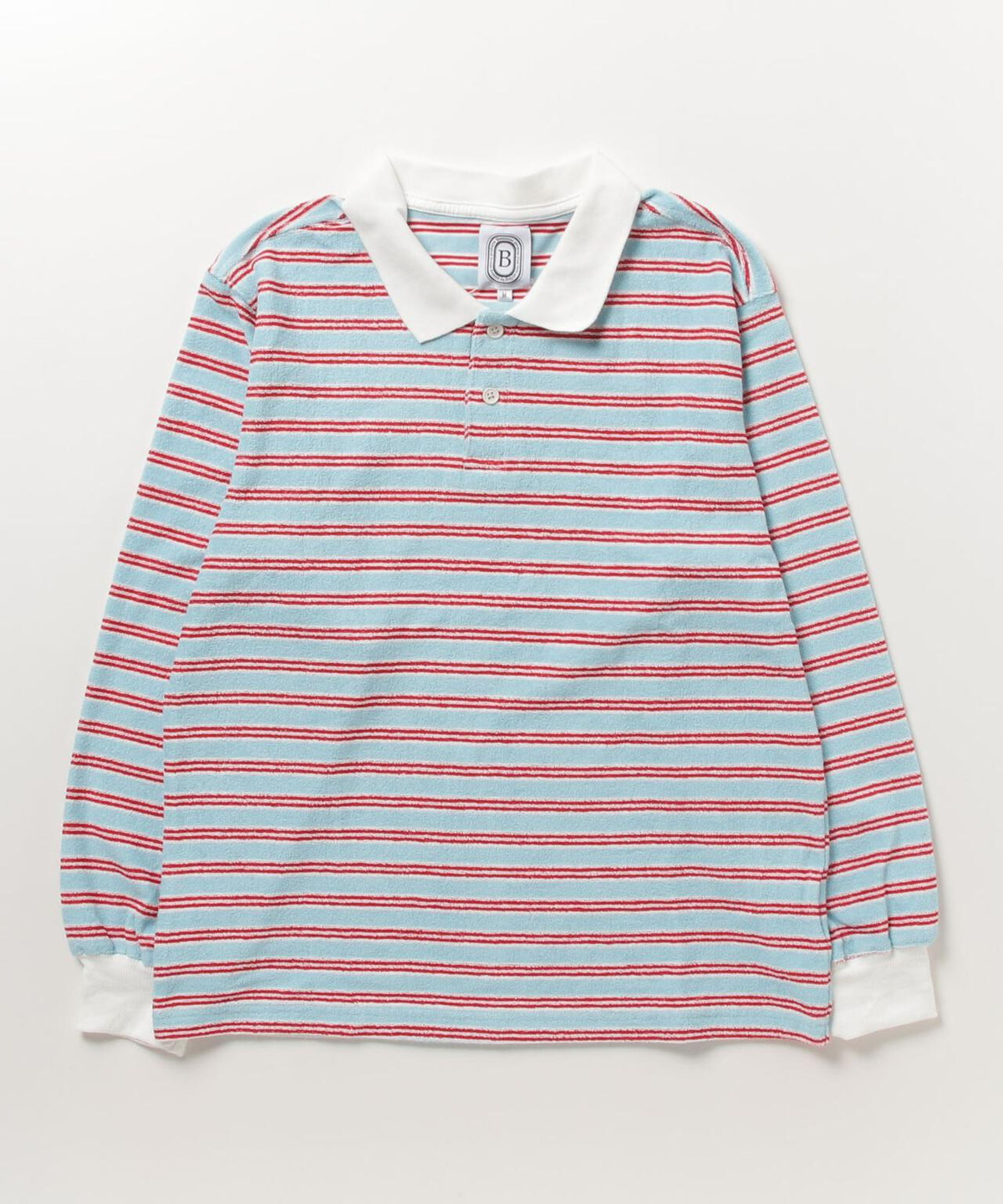 B omnivore/ビーオムニボー Pile Border POLO