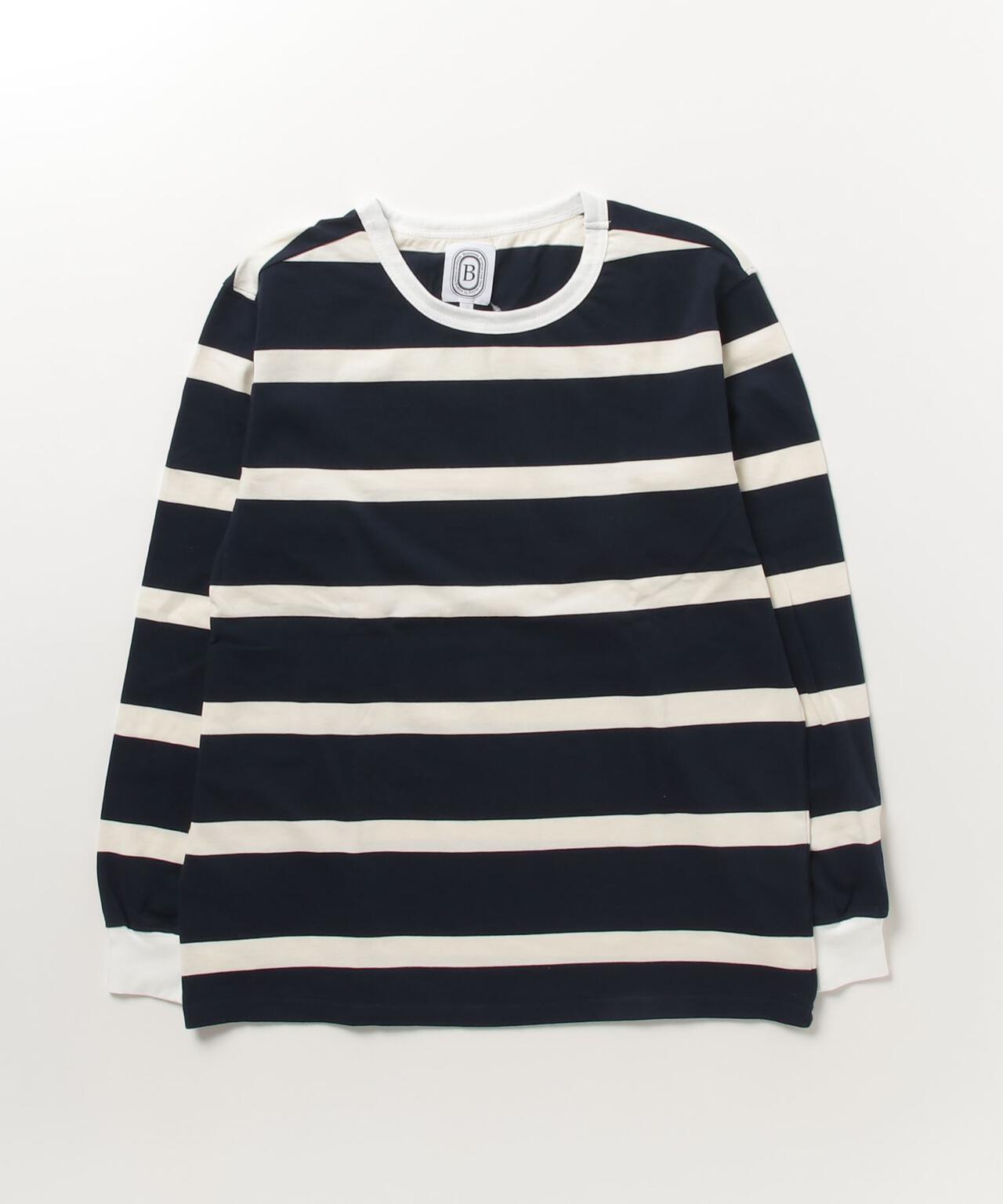 B omnivore/ビーオムニボー Fat Border Tee