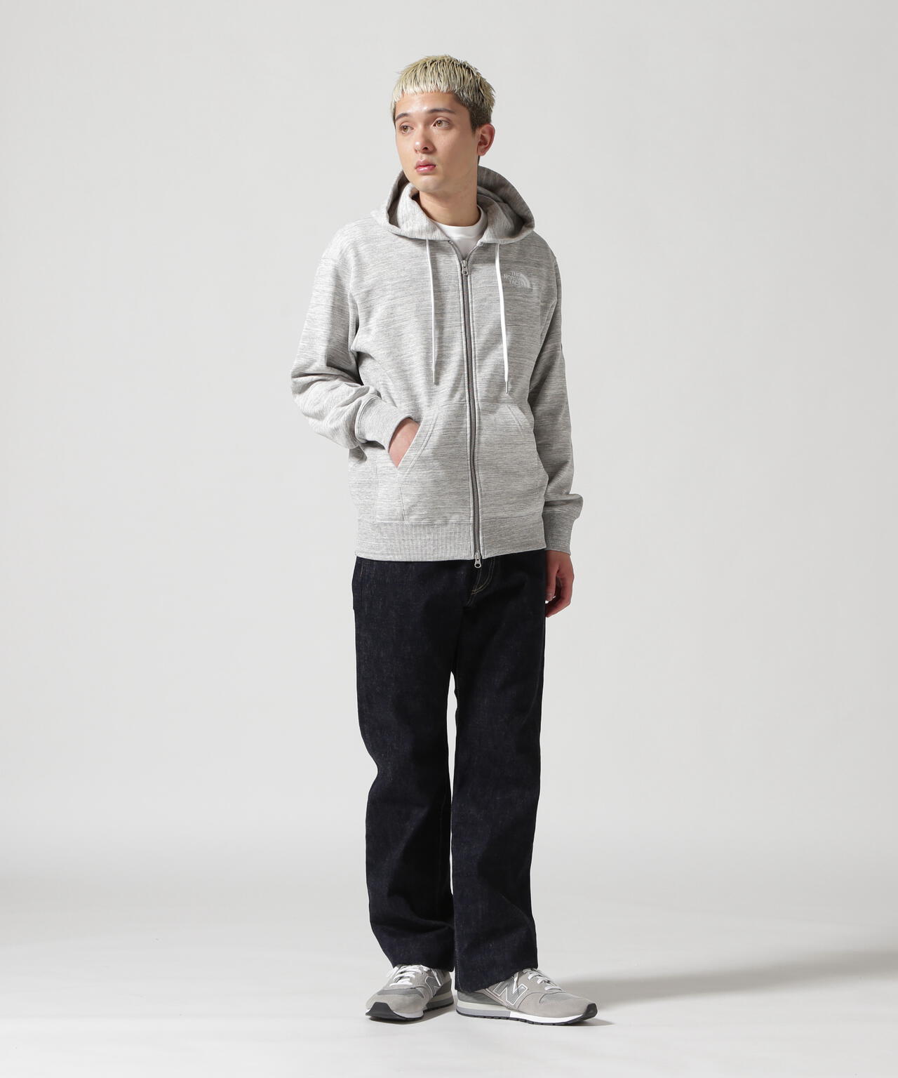 THE NORTH FACE/ザ・ノース・フェイス Square Logo Full Zip