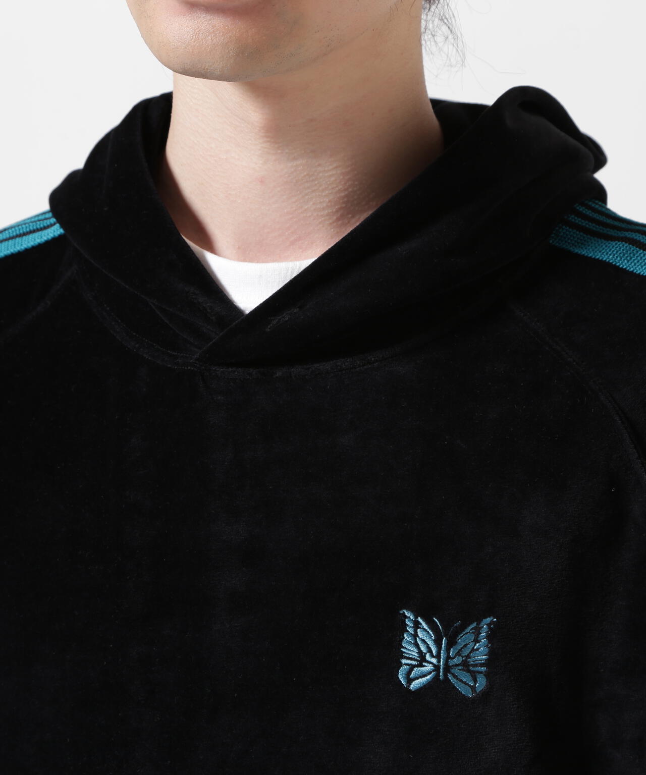 Needles/ニードルズ TRACK HOODY - C/PE VELOUR