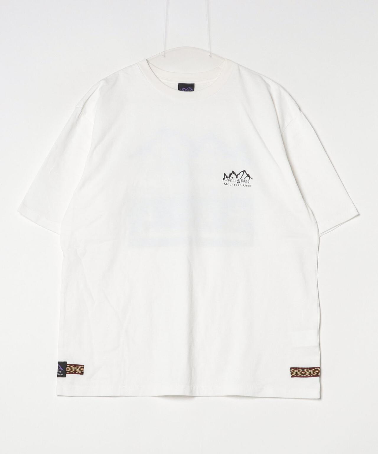Jagged Edge Mountain Gear/ジャギッドエッジマウンテンギア ”天風水山” PRINT S/S TEE