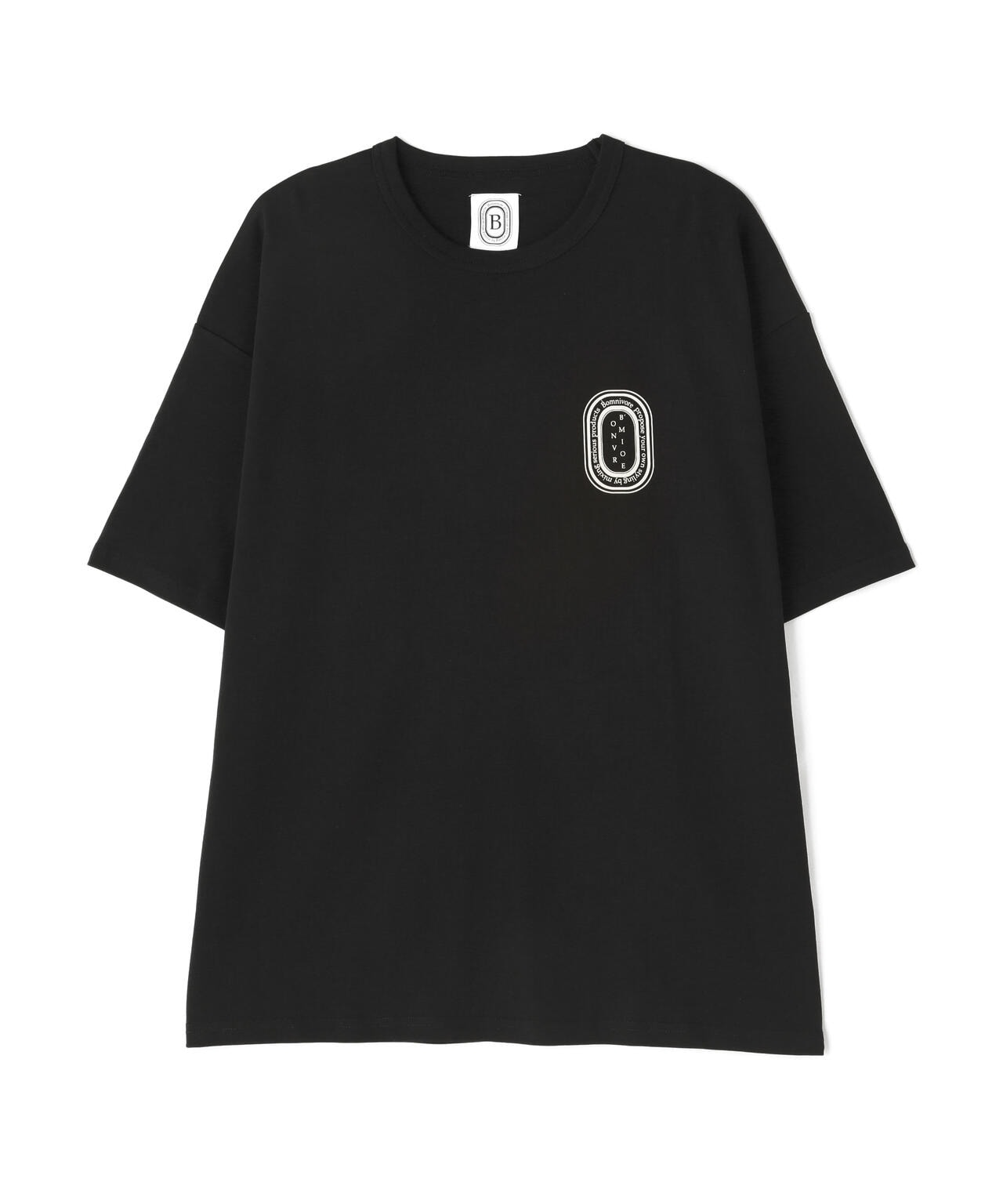 B omnivore/ビーオムニボー LOGO S/S Tee