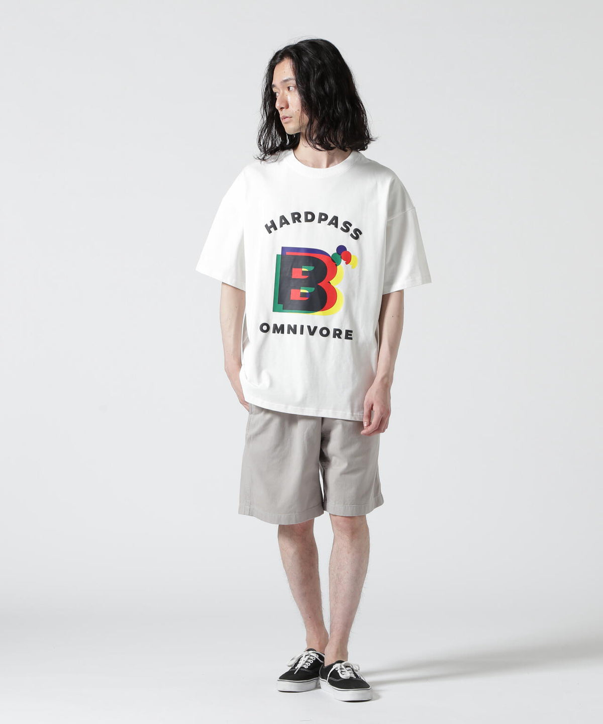 B omnivore/ビーオムニボー HARDPASS S/S TEE