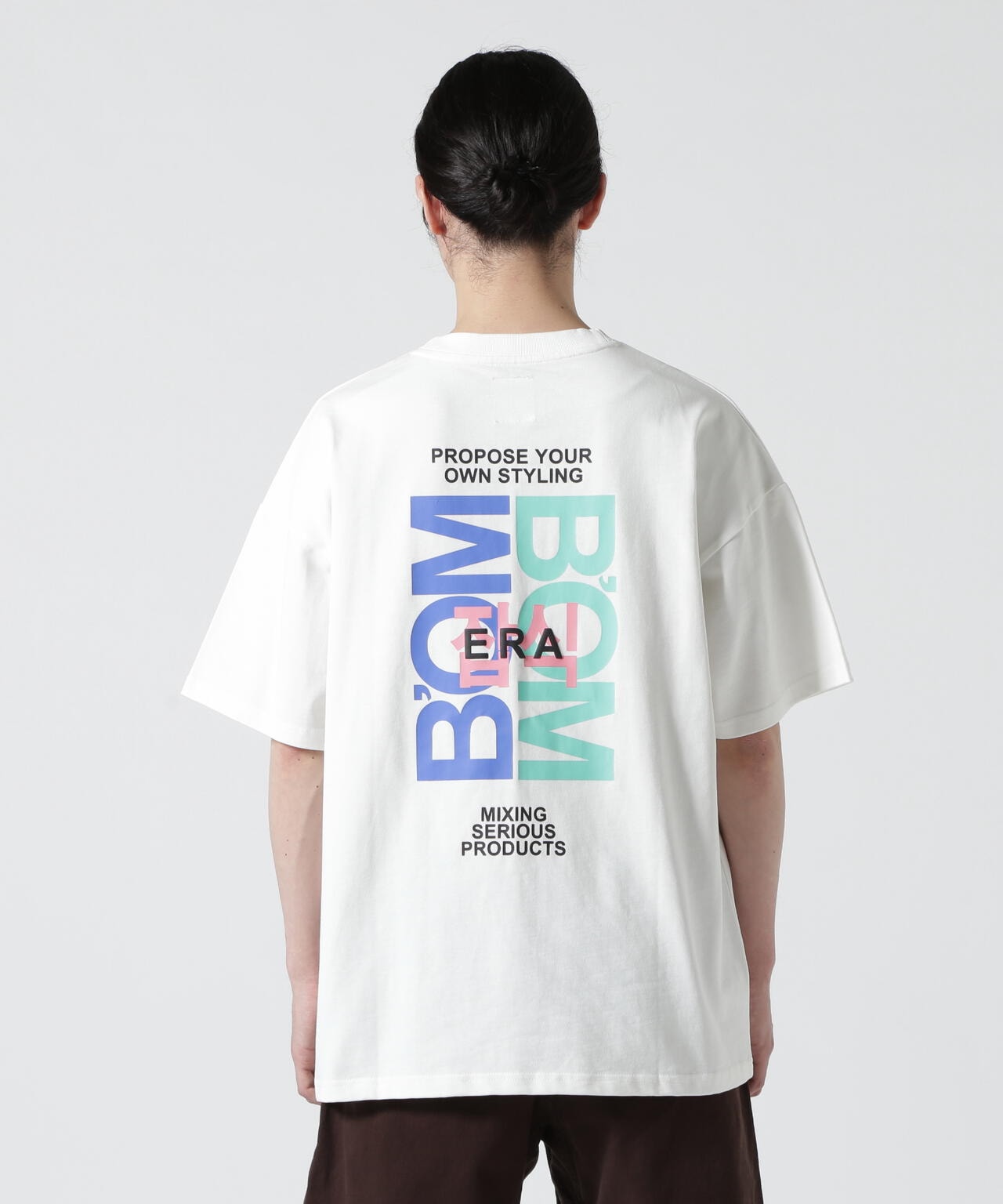 B omnivore/ビーオムニボー OMNIVORE S/S TEE